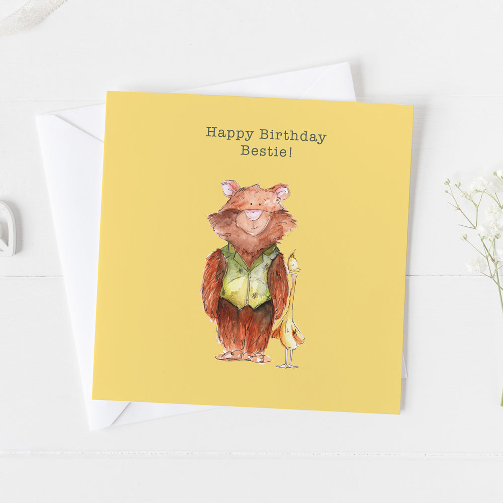 HAPPY BIRTHDAY, BEAR DESIGN