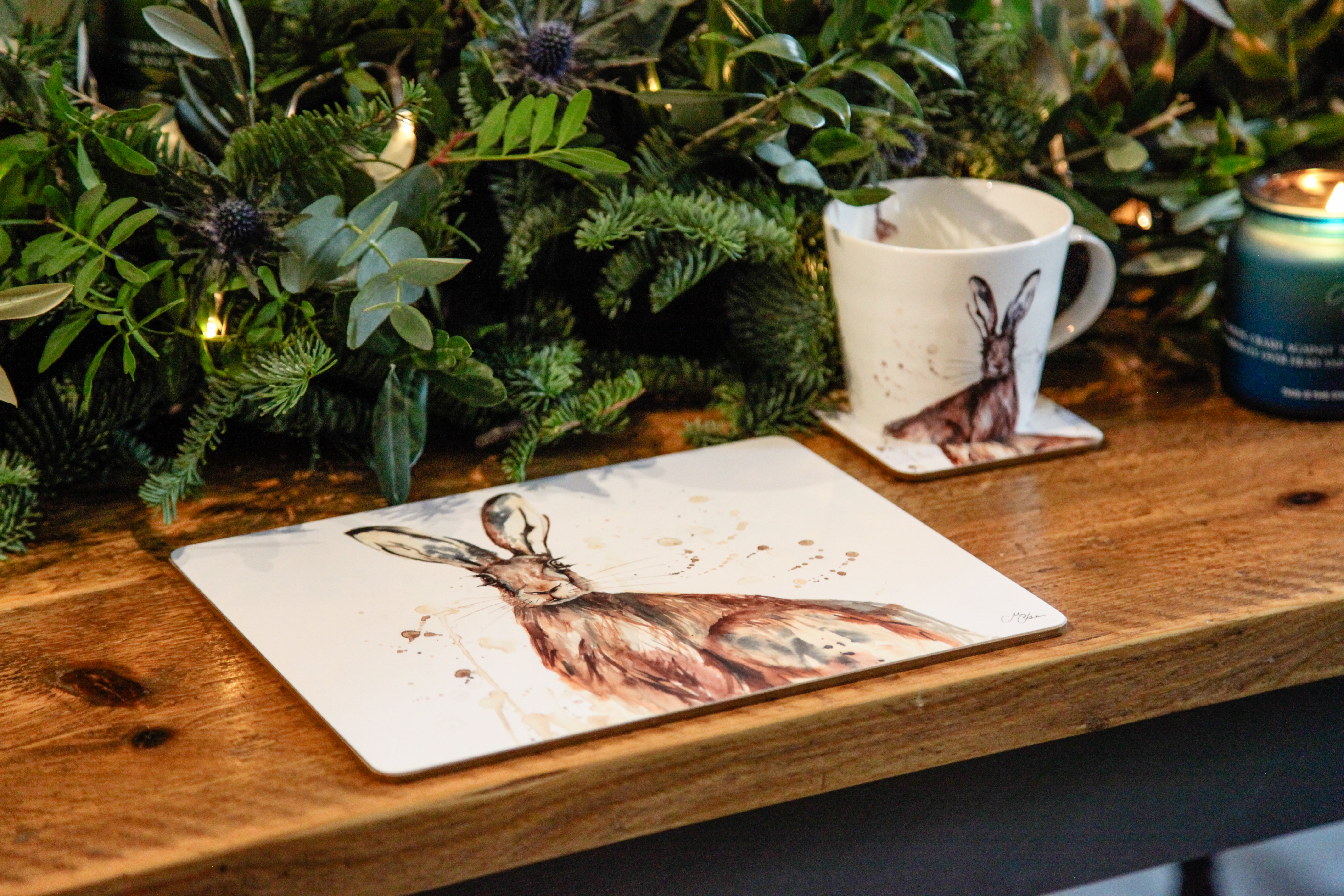 The Meadow - Hare Design Bone China Mug