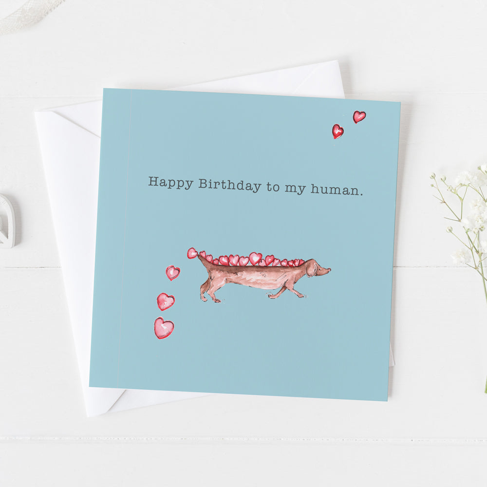 DOG BIRTHDAY CARD