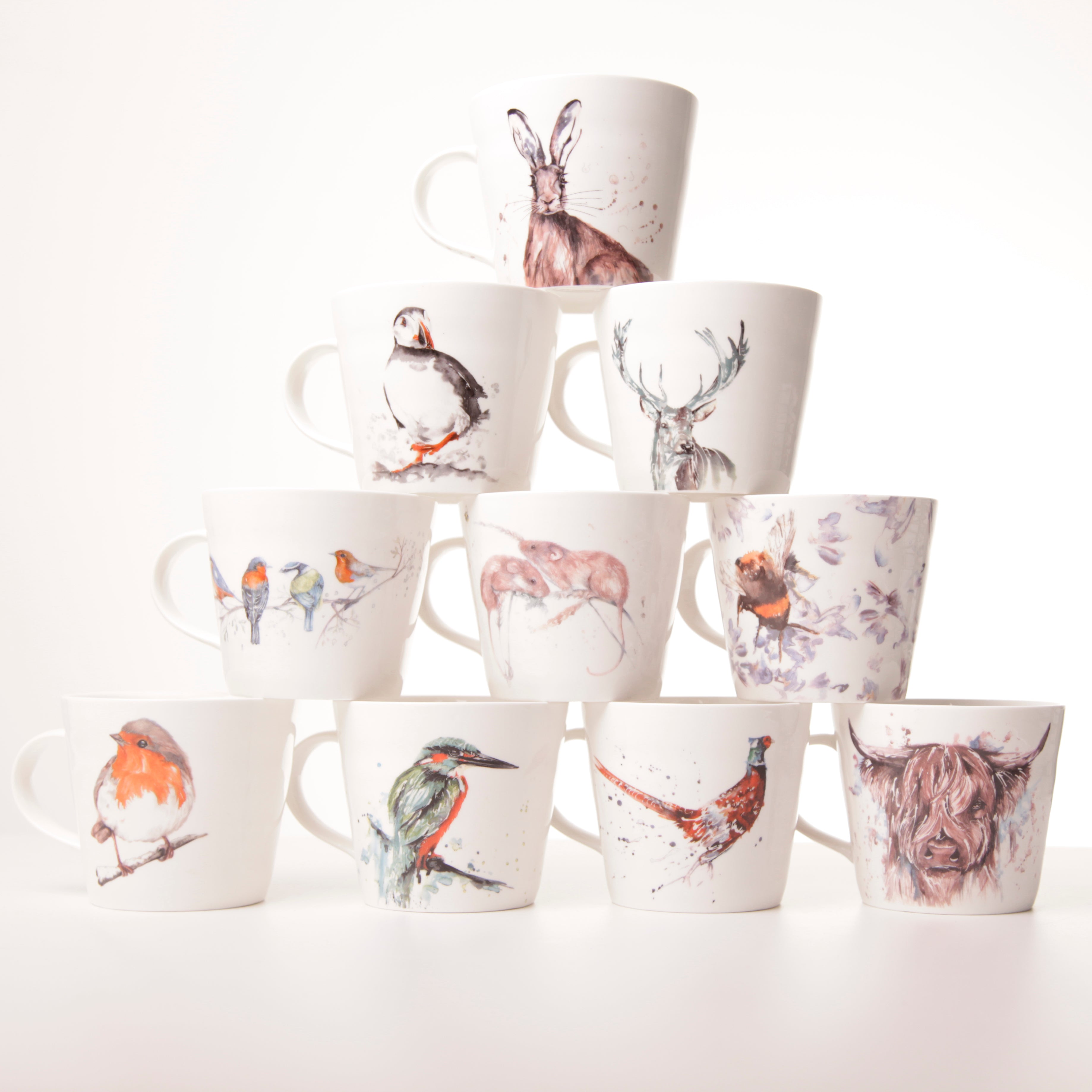 The Coast - Puffin Design Bone China Mug