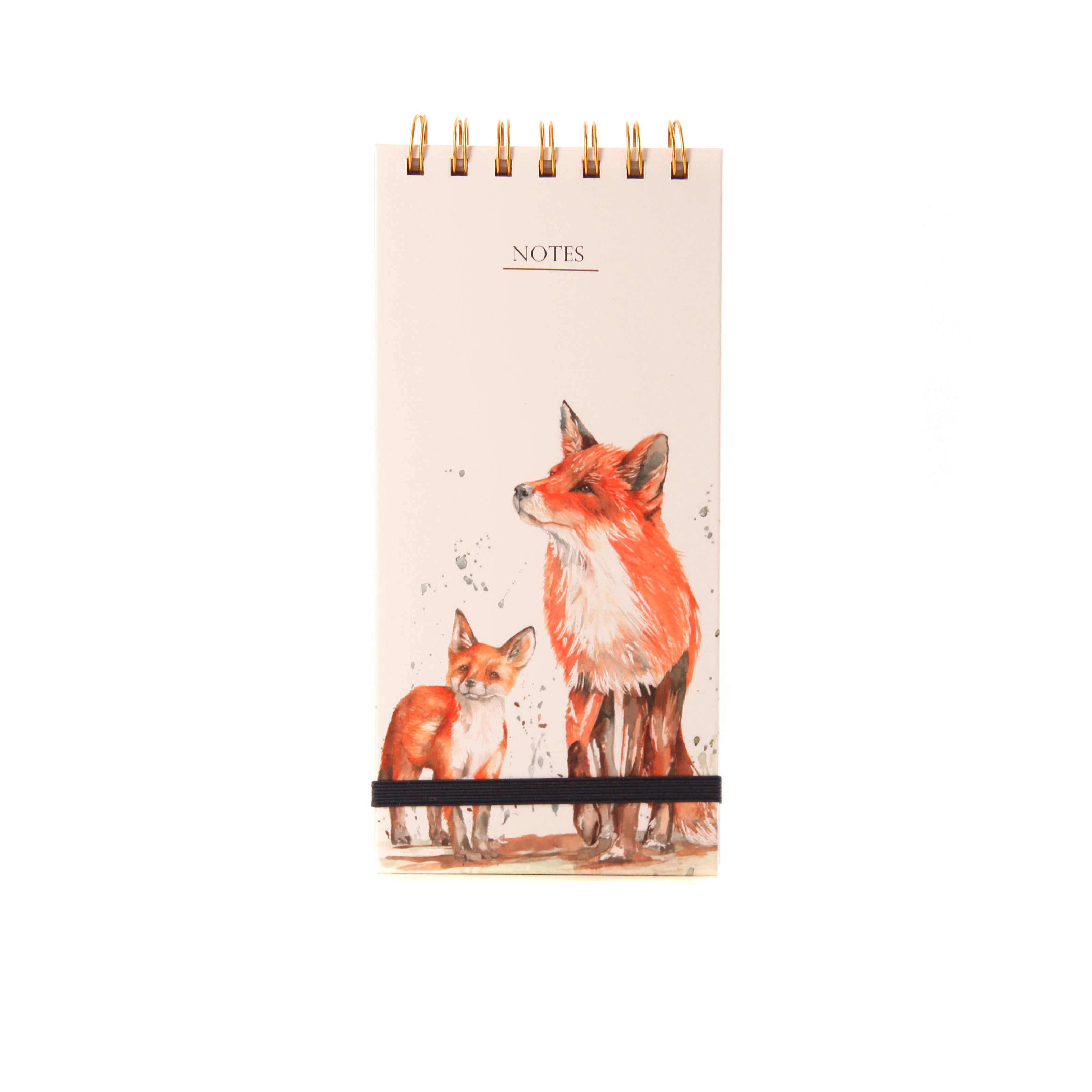 The Den' Fox and Cub Watercolour Design Notepad