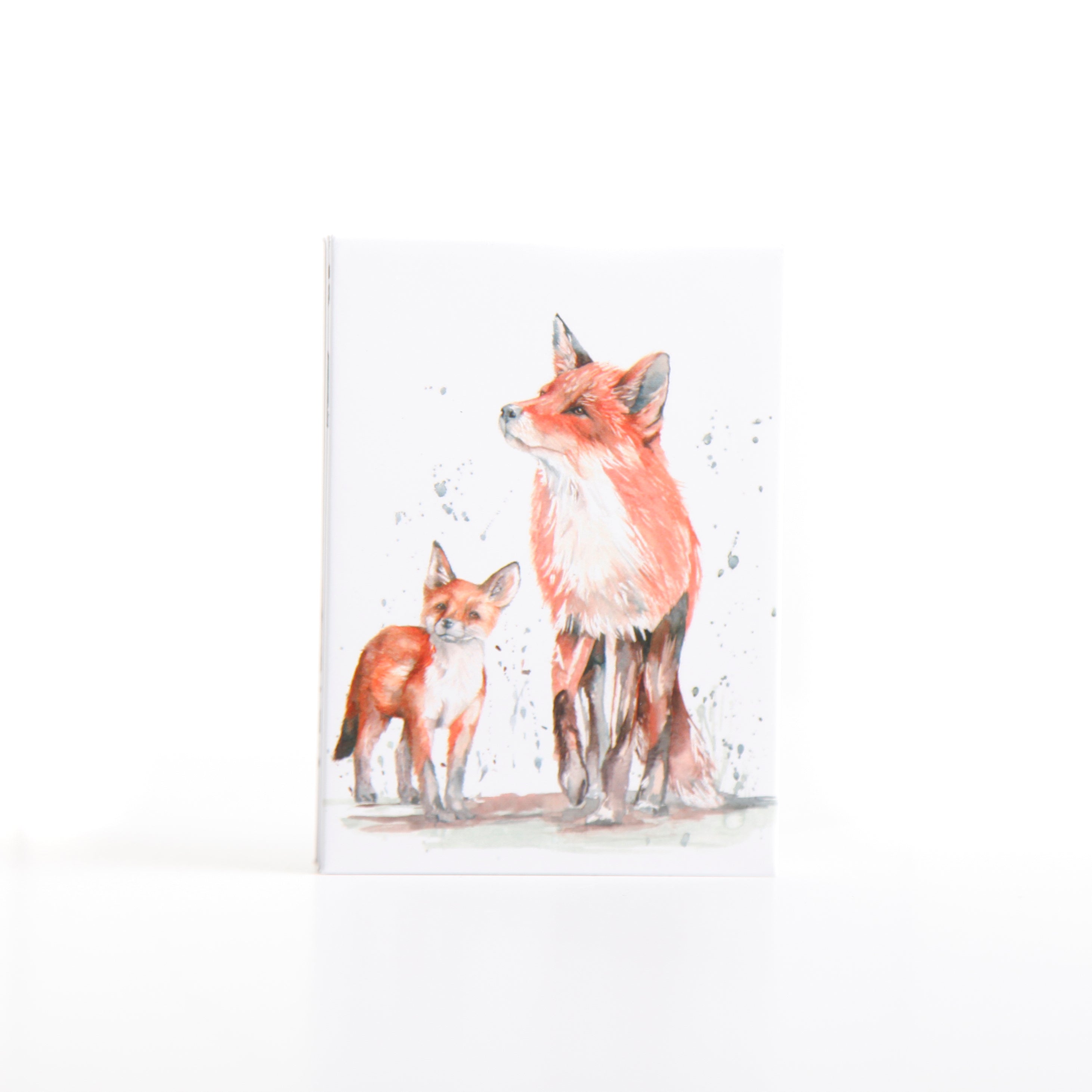 Fox and Cub 'The Den' Magnet