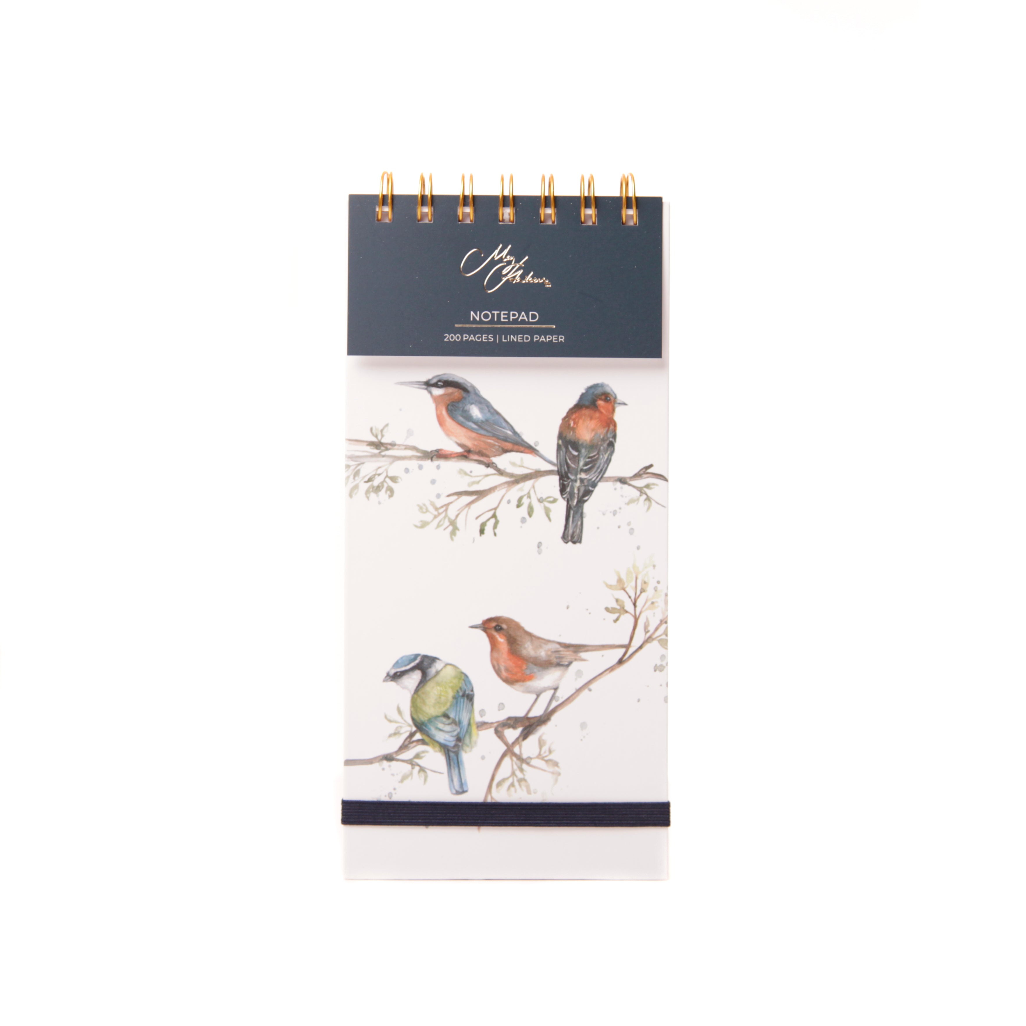 The Lookout' British Birds Watercolour Design Notepad