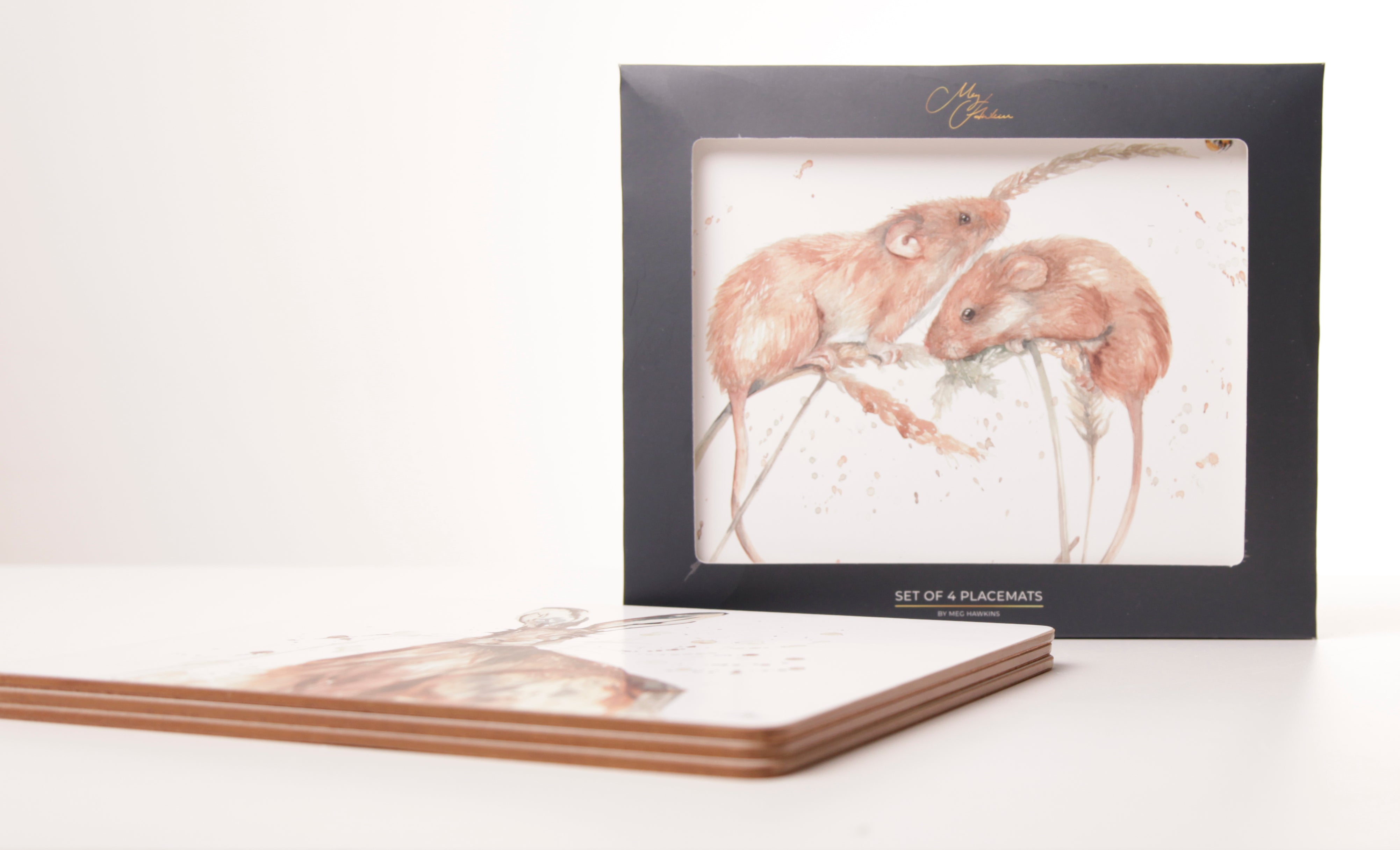 The Hebrides' Highland Cow Placemats