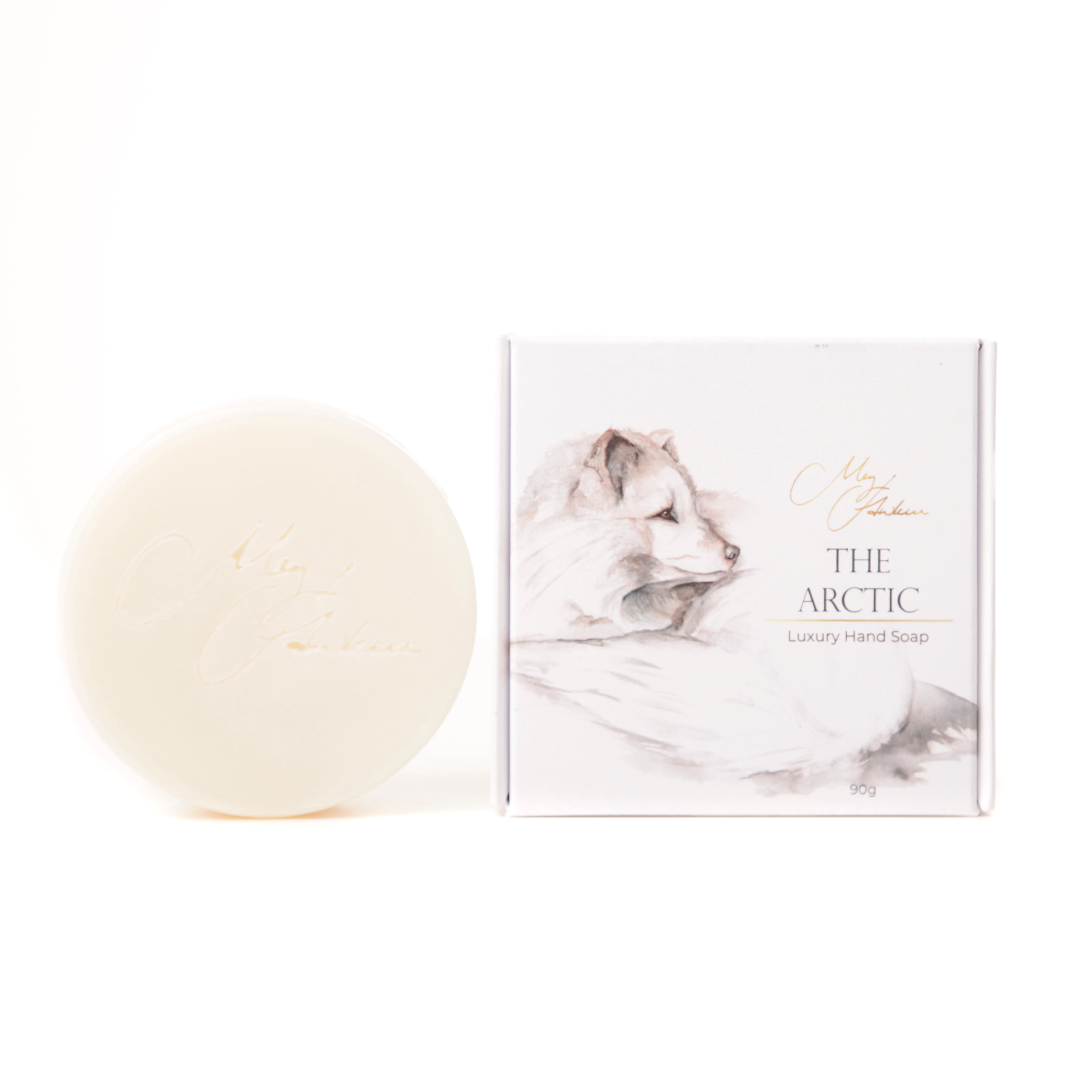 Artic Fox Watercolour Design 'The Arctic' Hand Soap