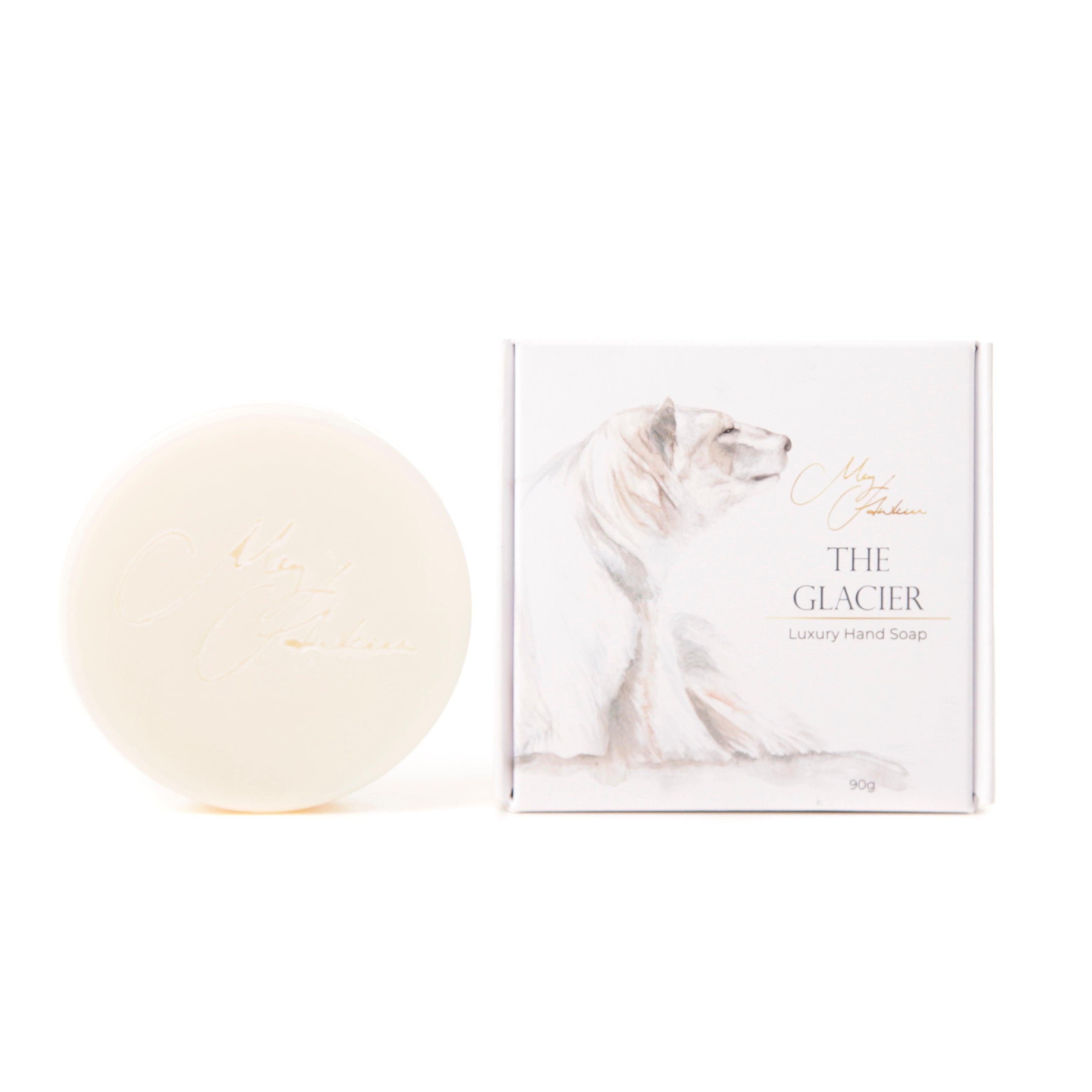 Polar Bear Watercolour Design 'The Glacier' Hand Soap