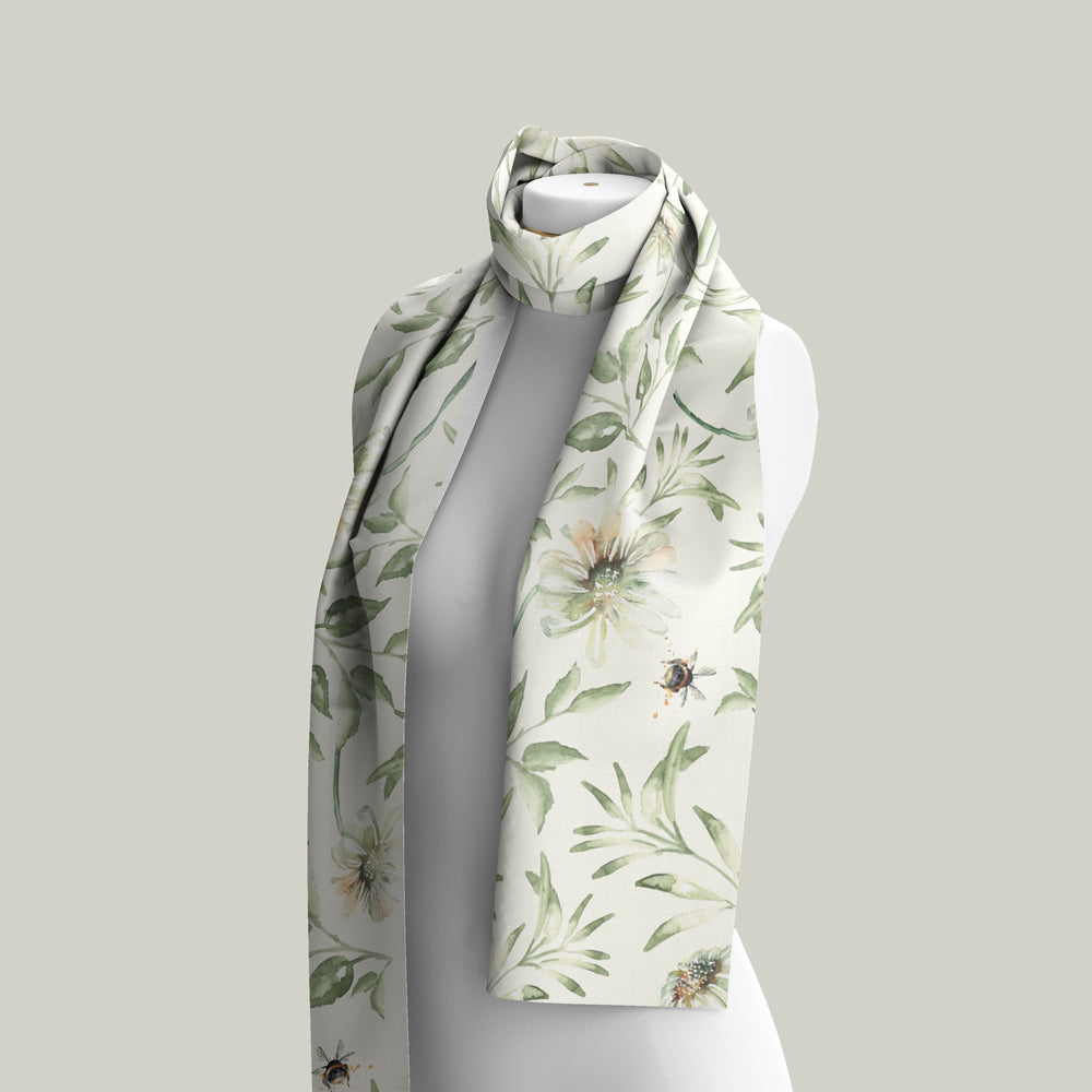 Scarf - Daisies Design