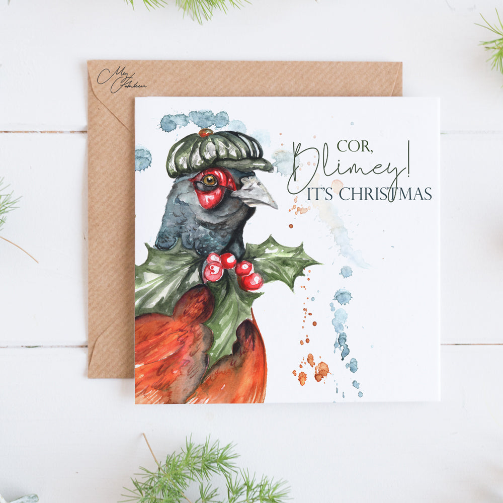 Pheasant Christmas card