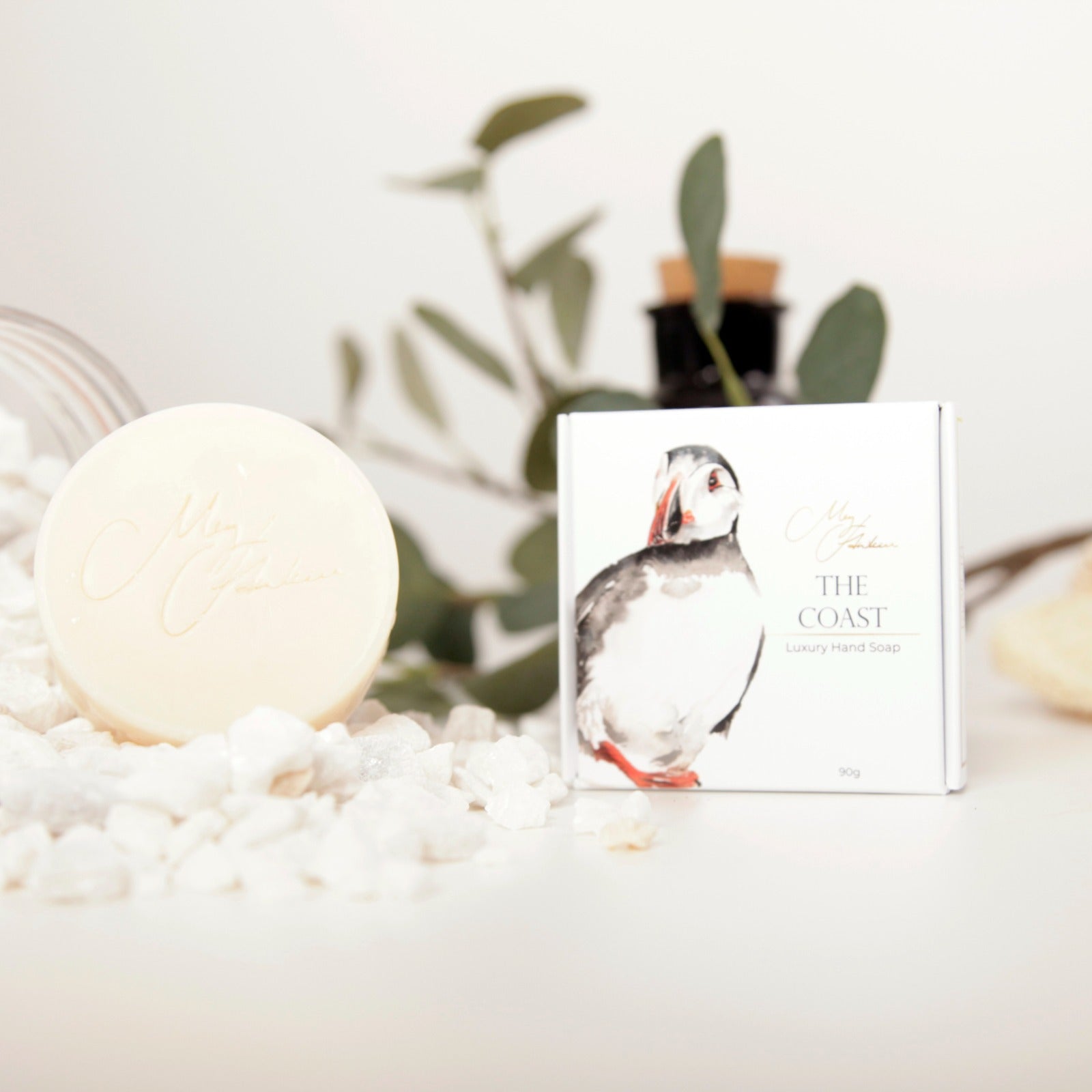 Puffin Watercolour Design 'The Coast' Hand Soap