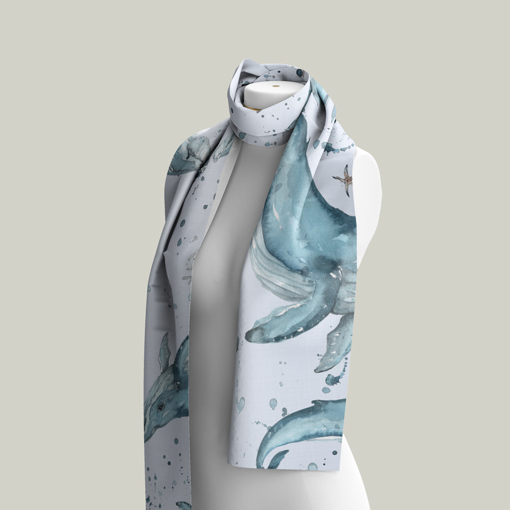 Scarf - Whale Design