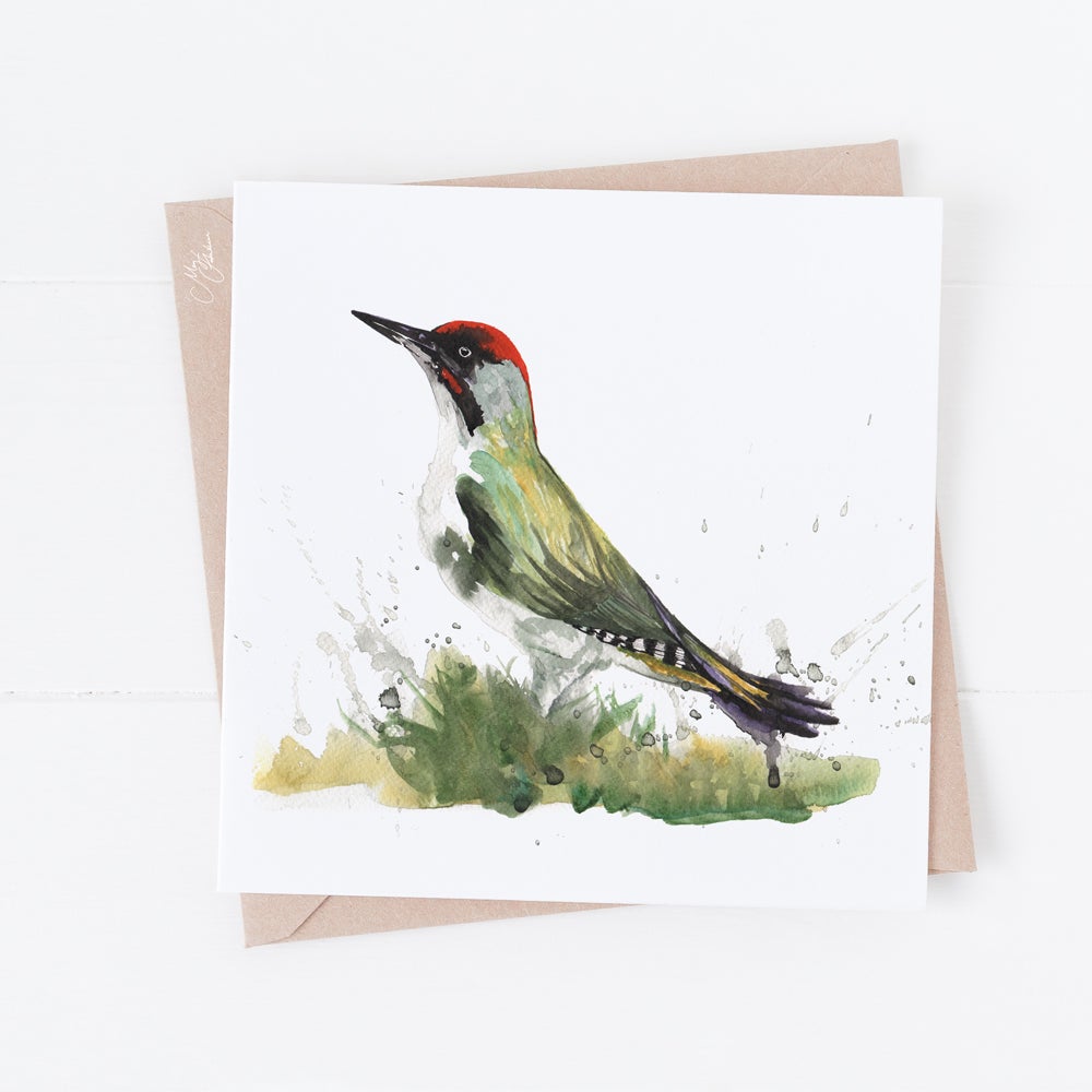 Woodpecker Greeting Card