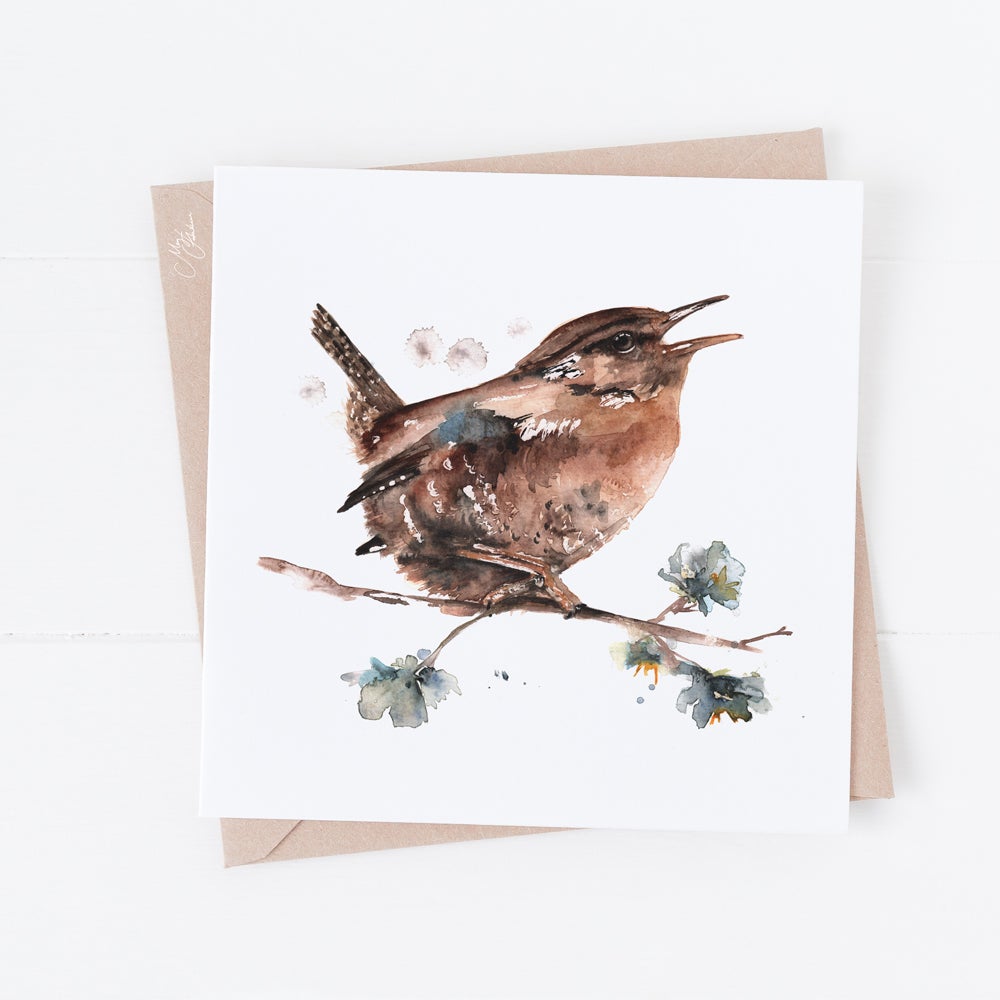 Wren Greeting Card