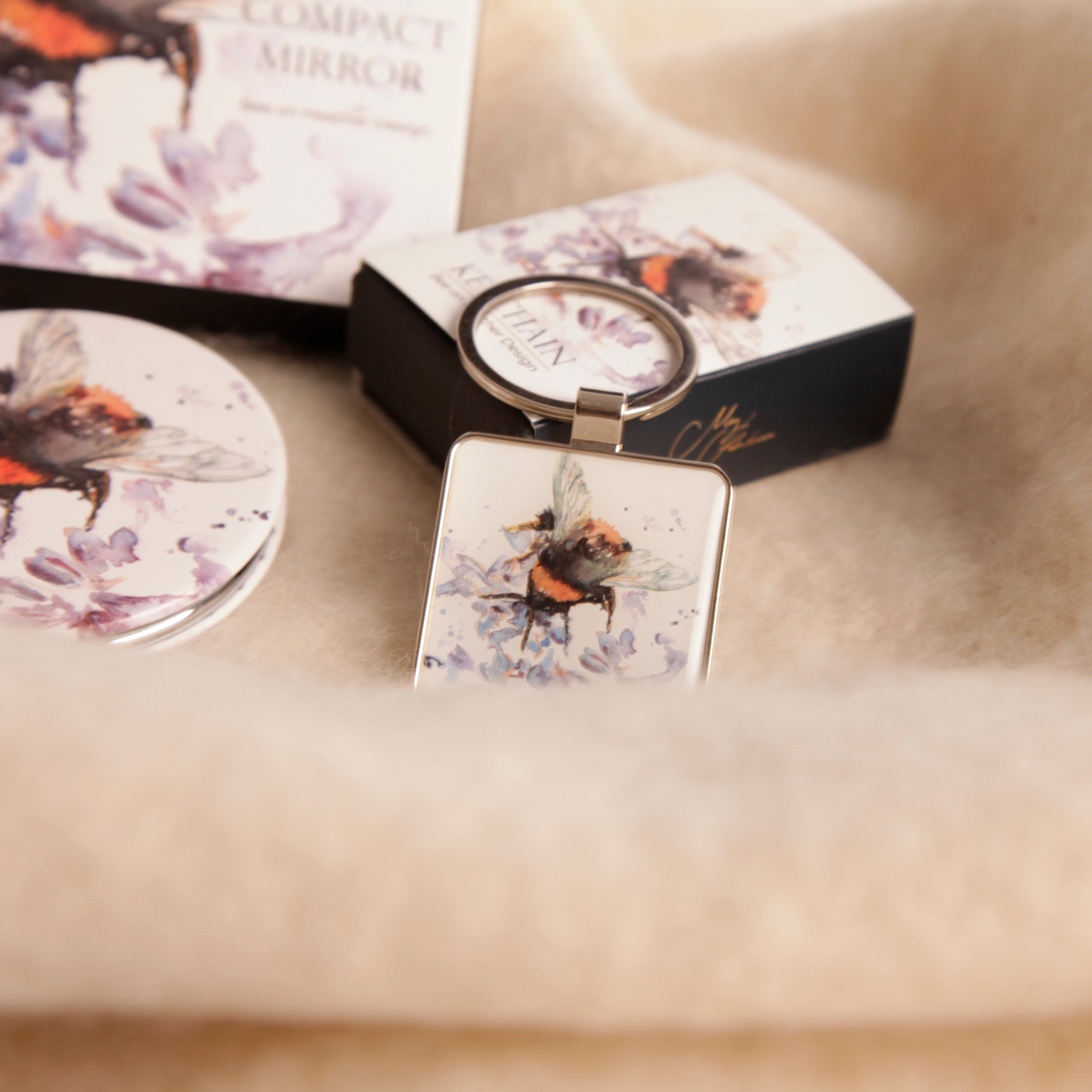 Bee Design Keychain