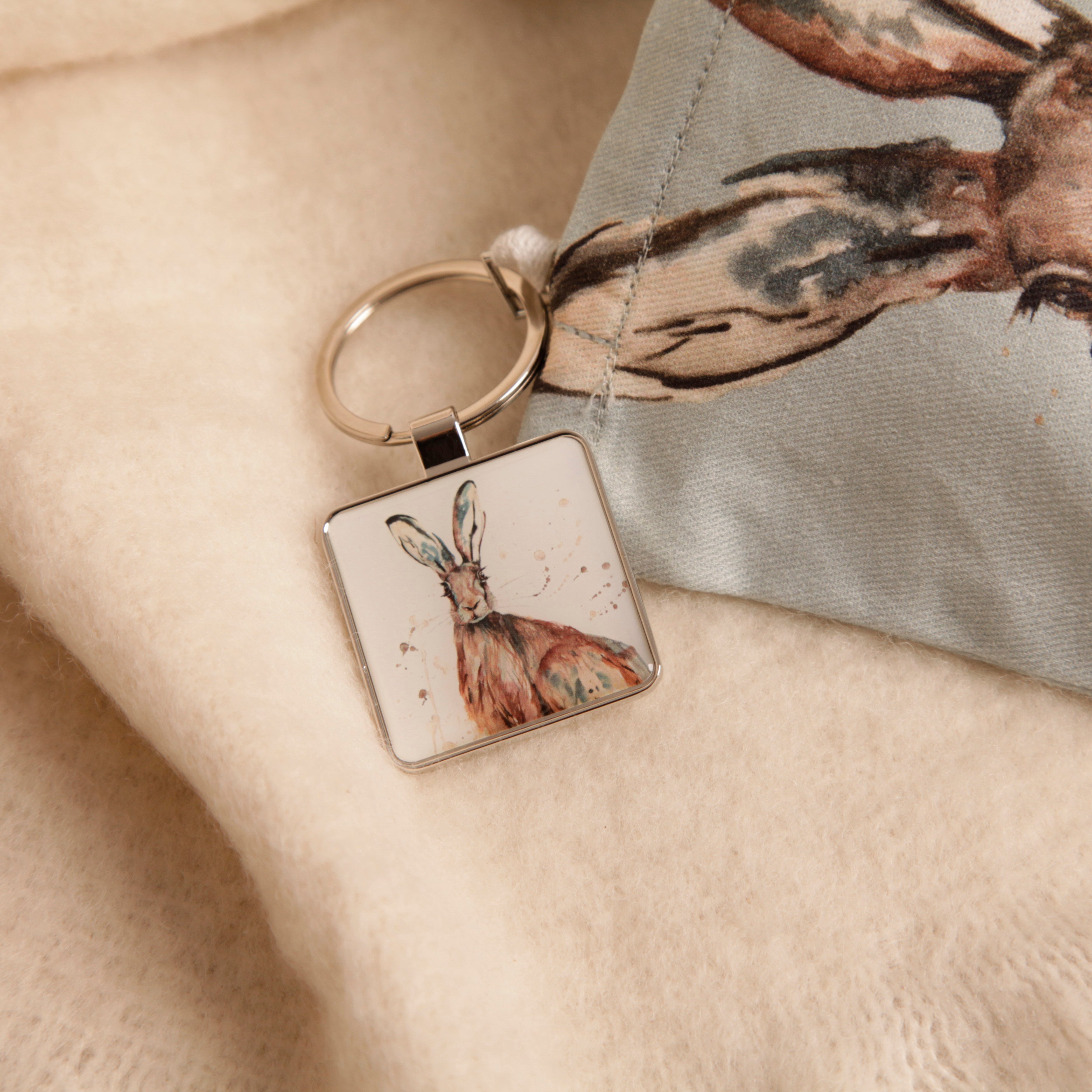 Hare Design Keychain