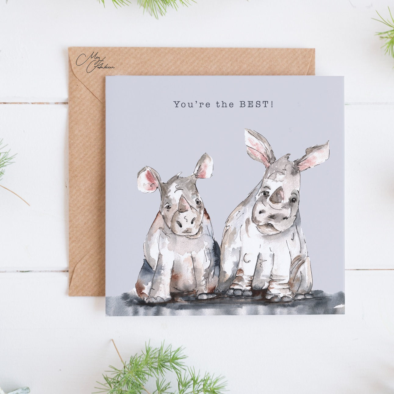 'You're The Best' Card by Meg Hawkins