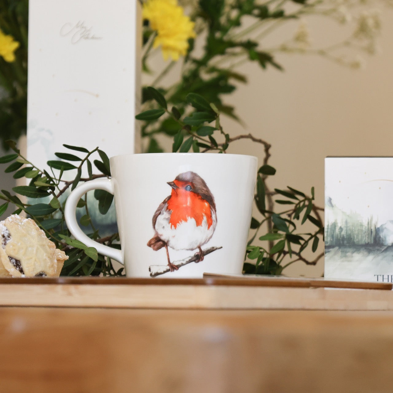 The Hearth – Robin Design New Bone China Mug