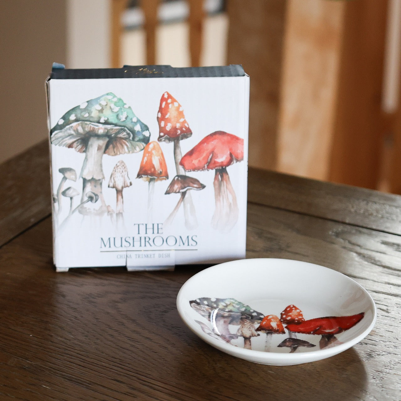 The Forest – Mushroom Design New Bone China Trinket Dish