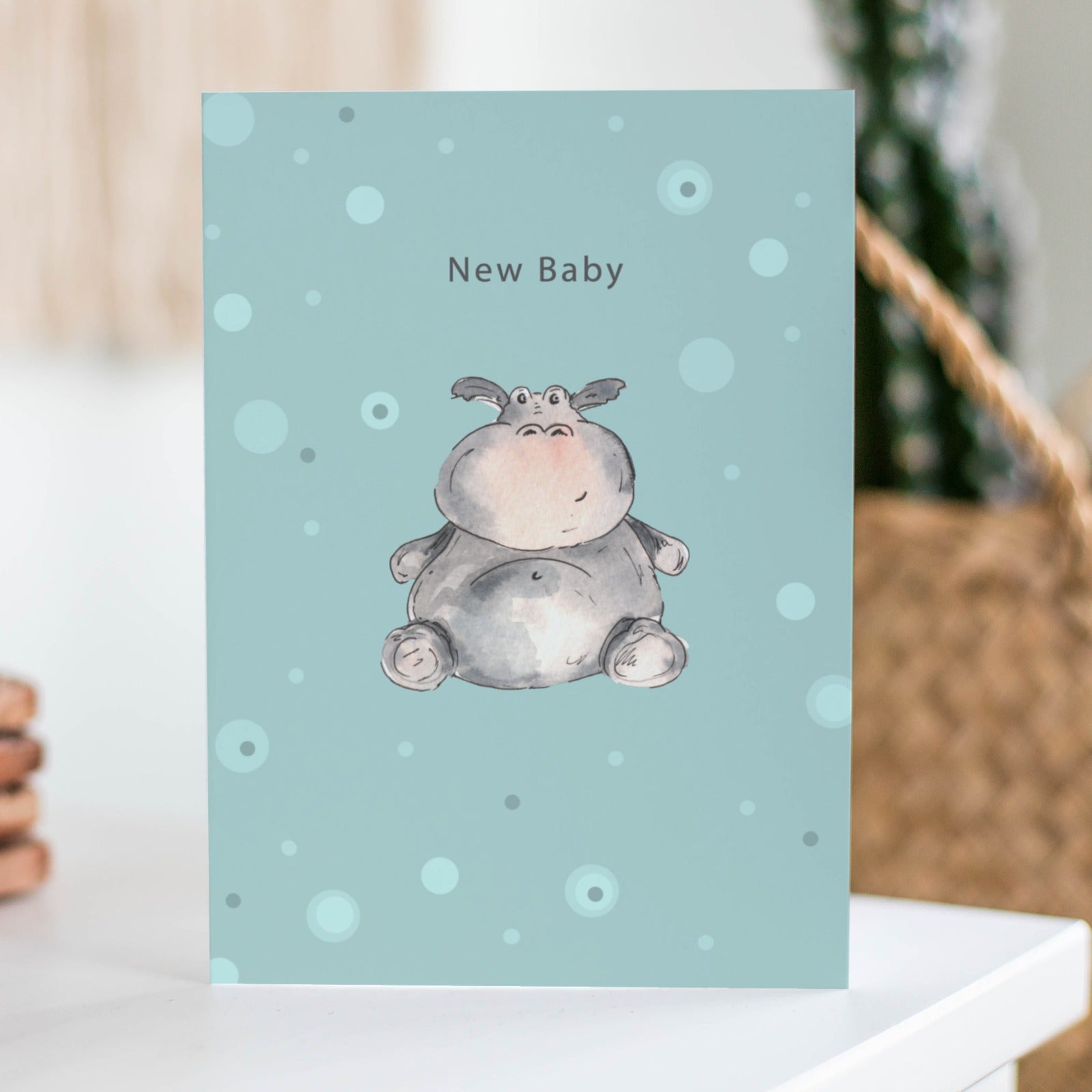 'New Baby' Card by Meg Hawkins
