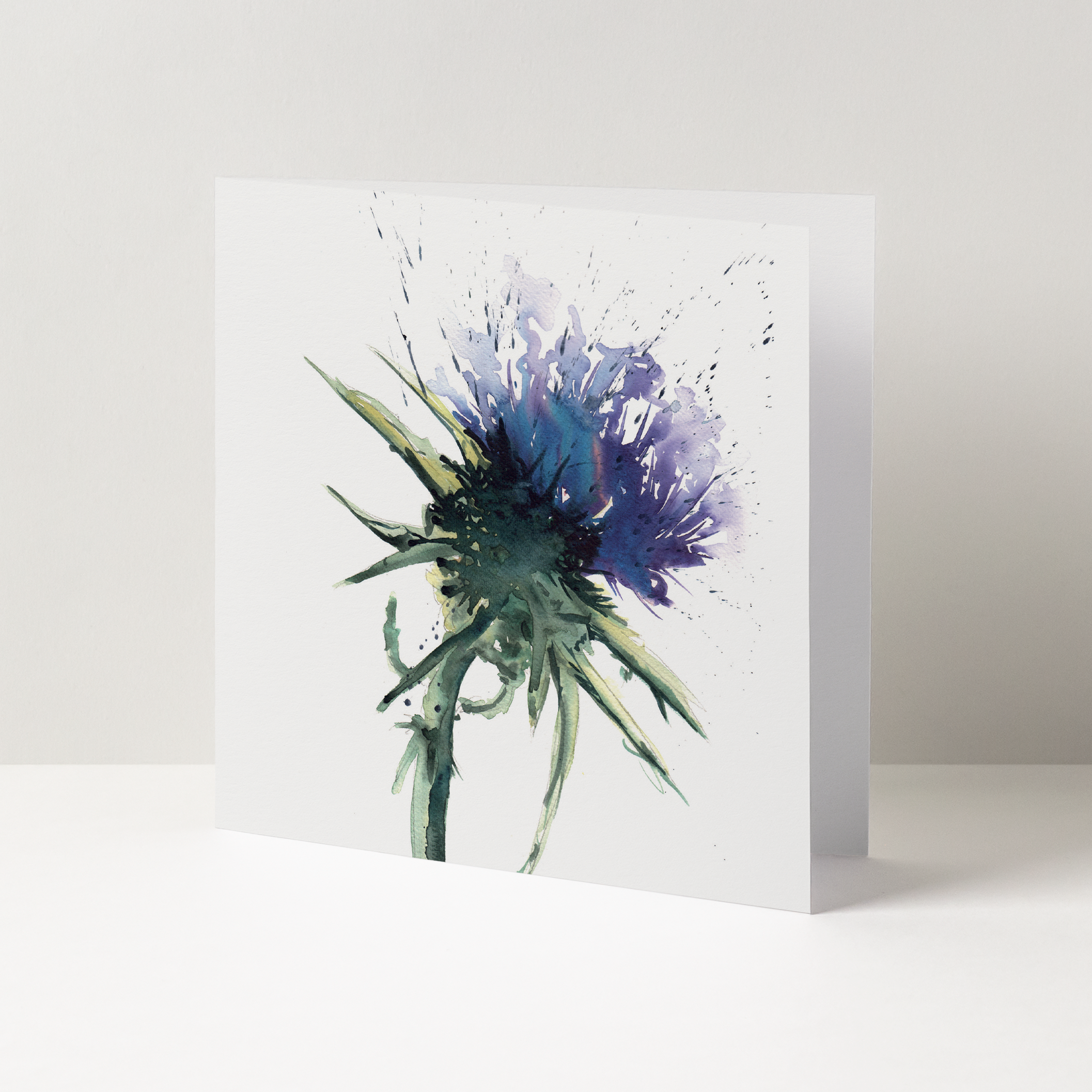 Thistle Greeting Card