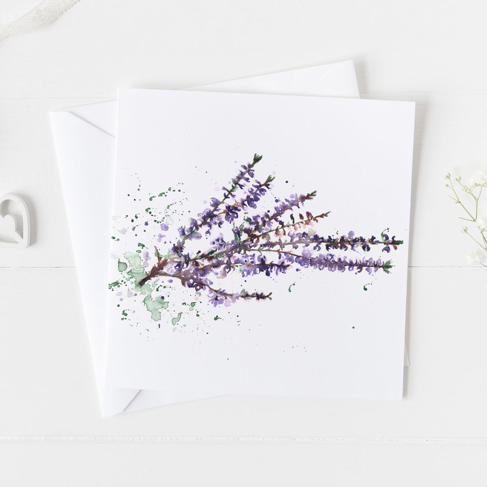 Heather Greeting Card