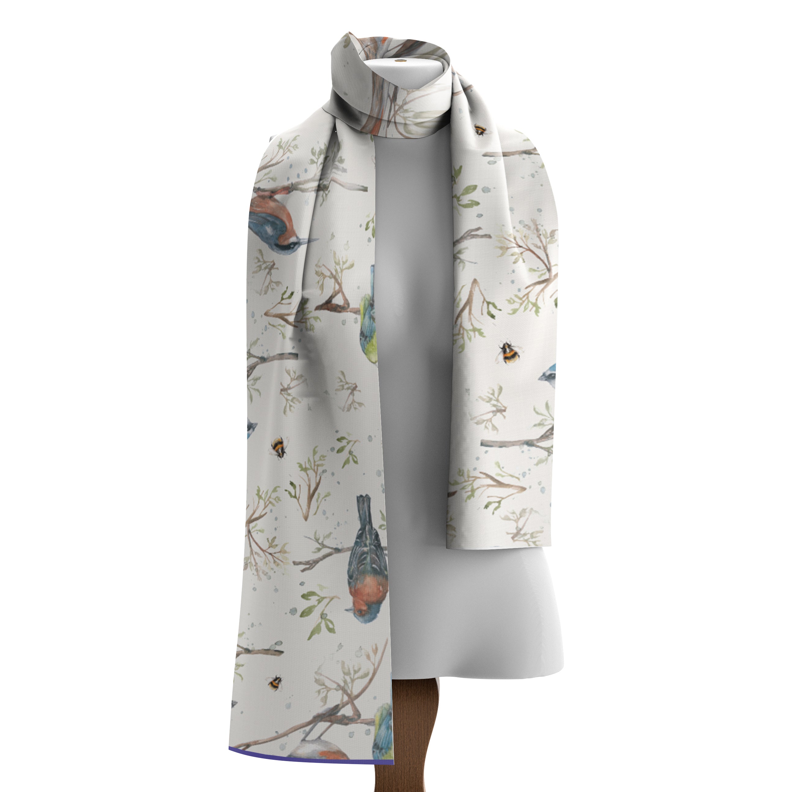 British Birds lightweight scarf