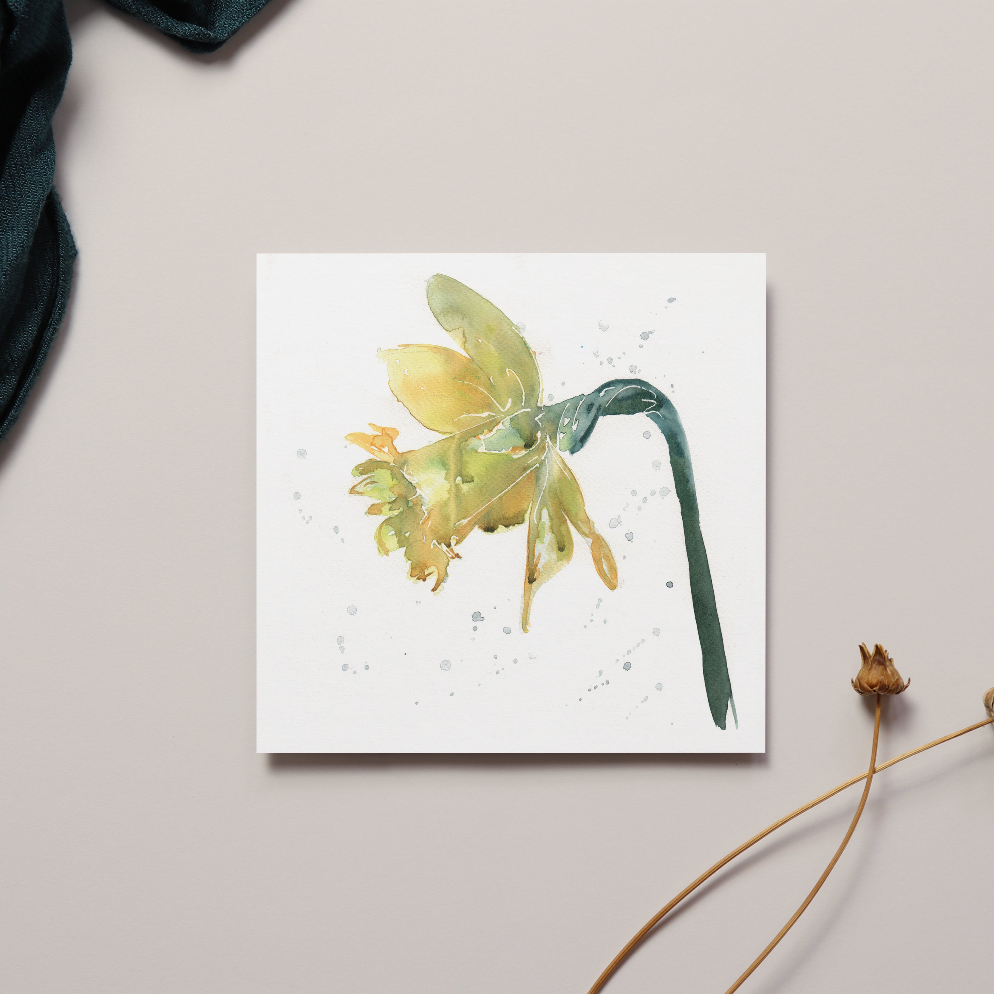Daffodil Greeting Card