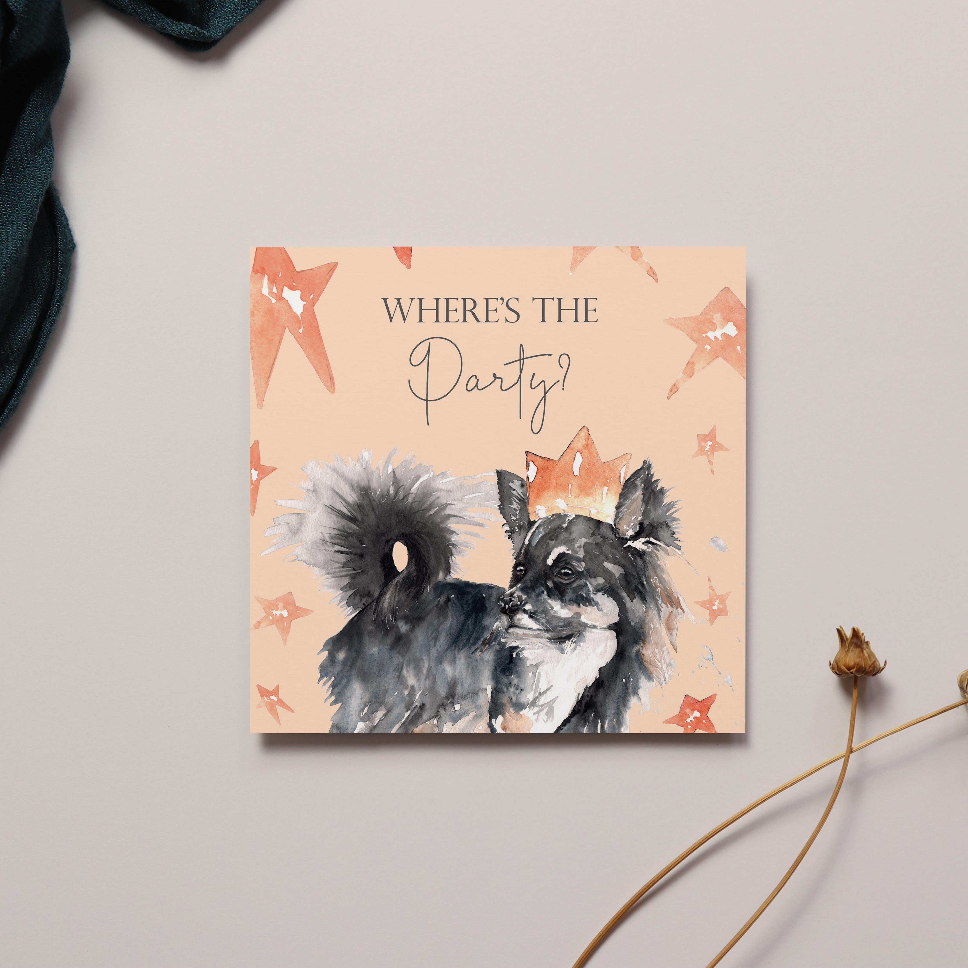 Where's The Party? - Sentiment Card