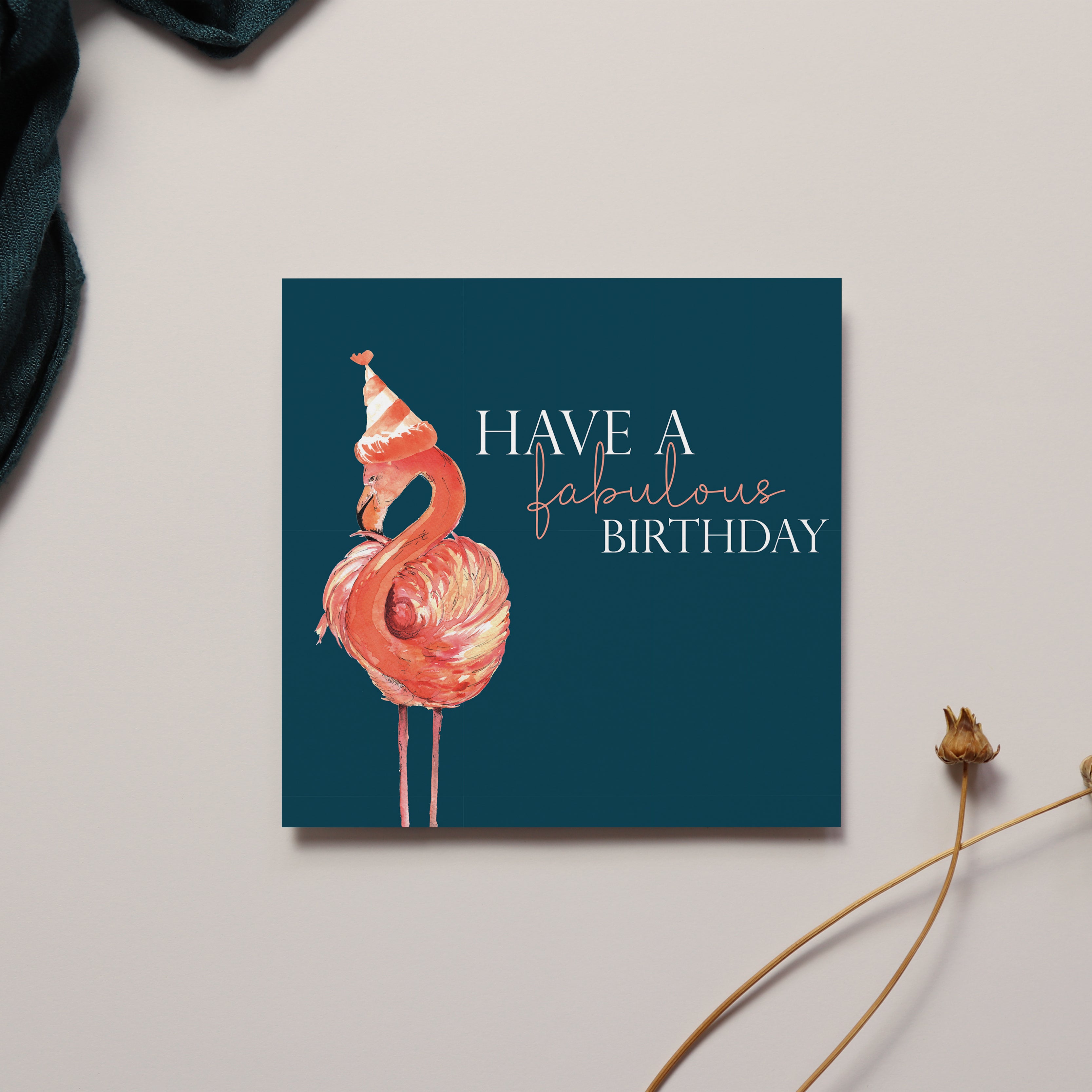 Fabulous Birthday Sentiment Card