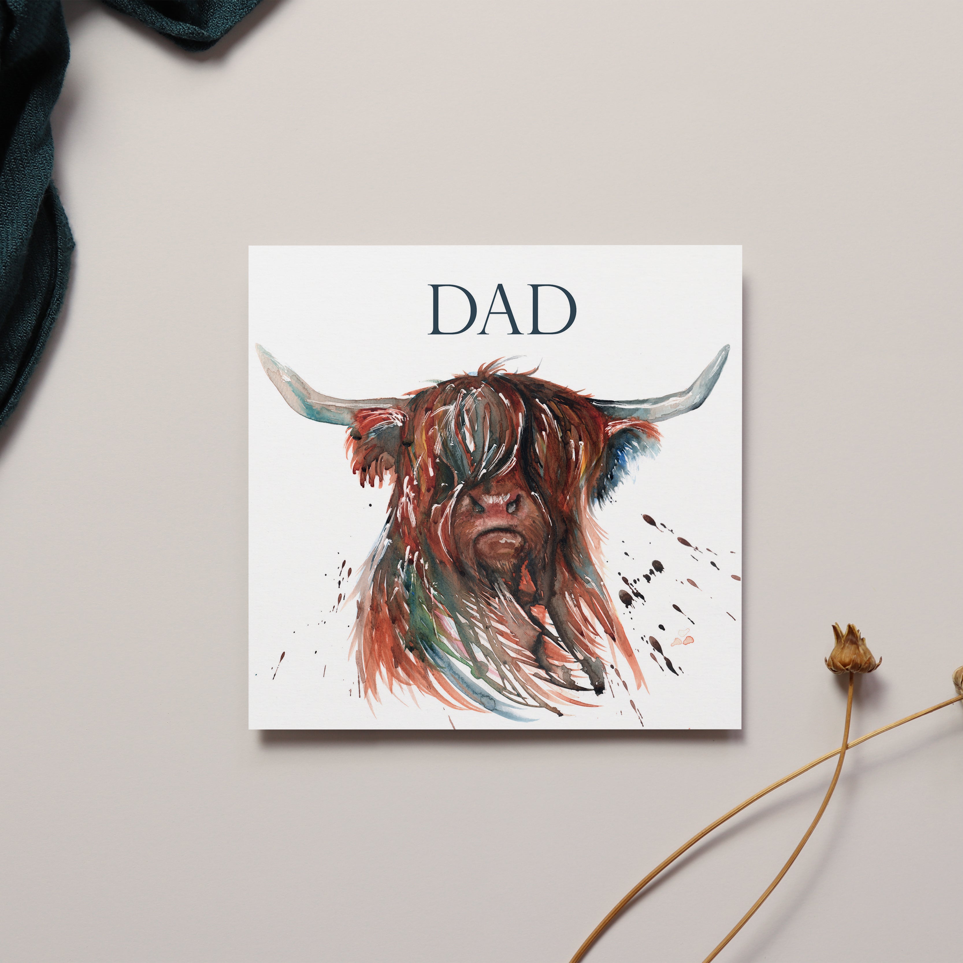 Dad Sentiment Card