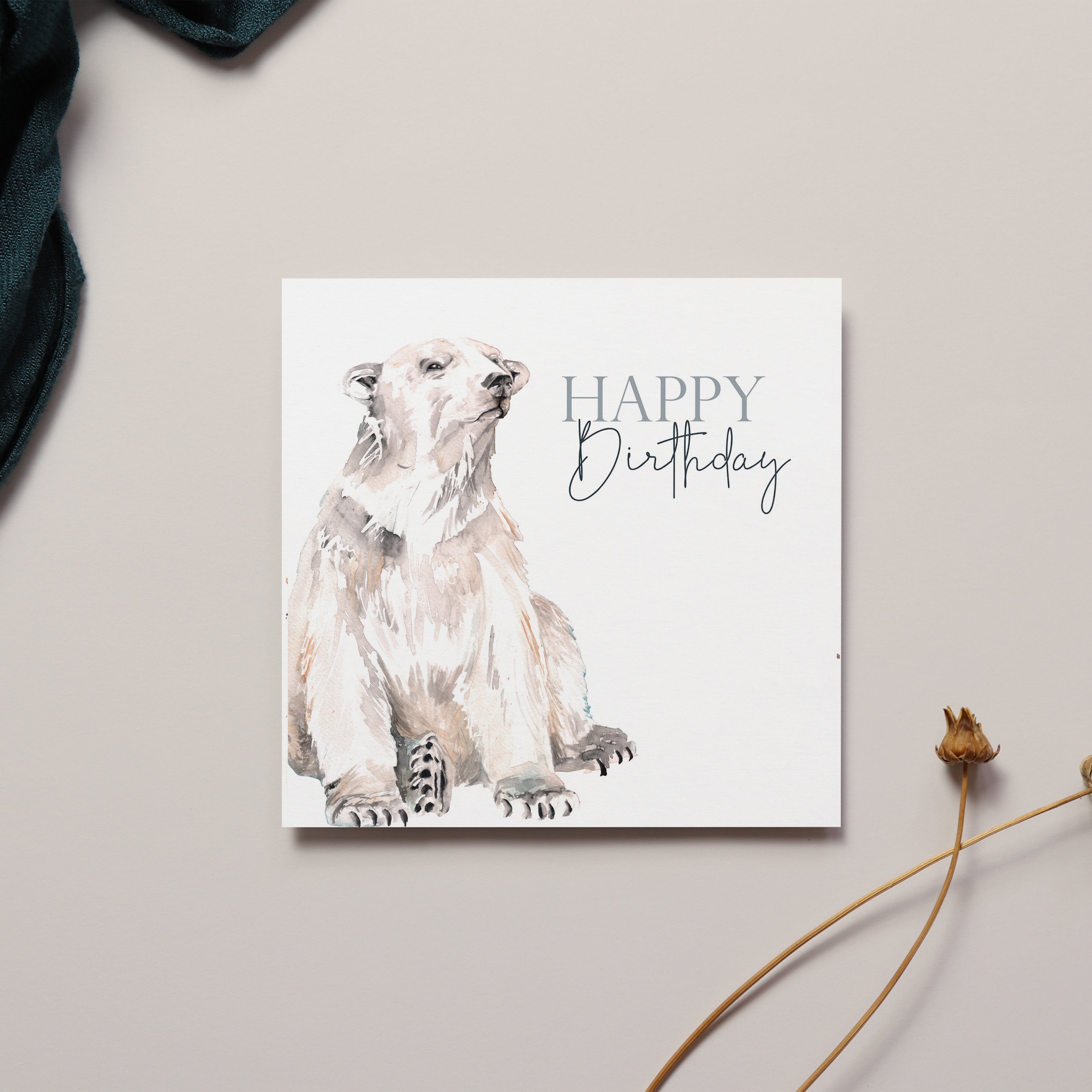 Happy Birthday Sentiment Card