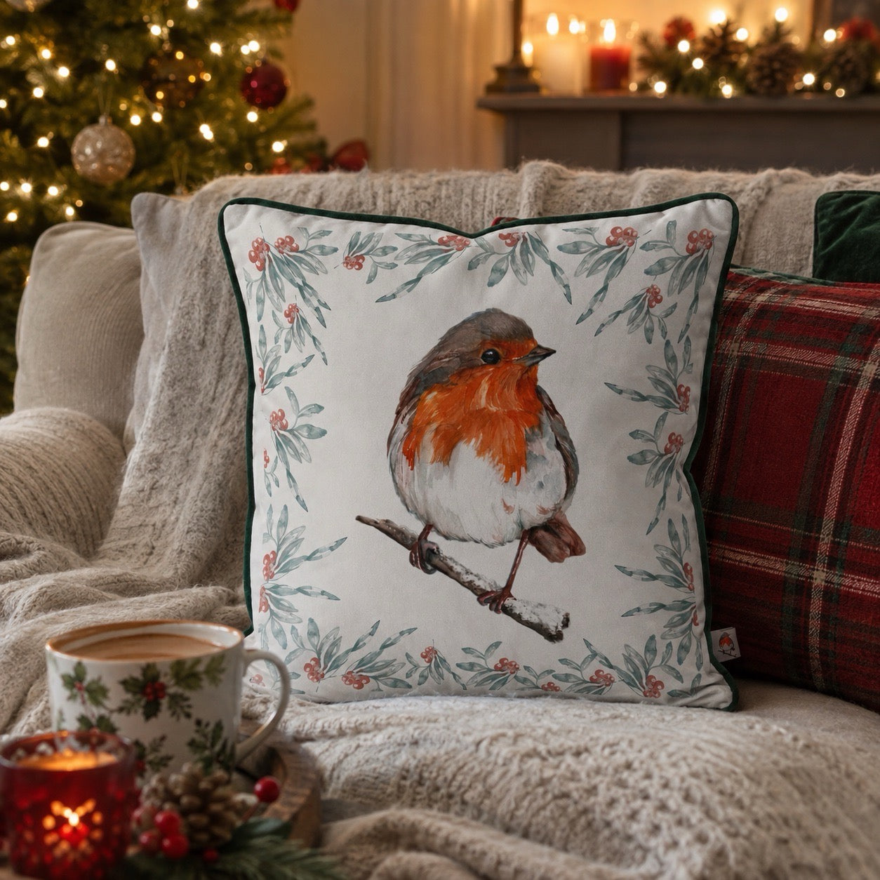 The Hearth – Robin Luxury Cushion