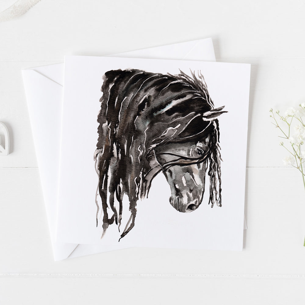Horse Greeting Card
