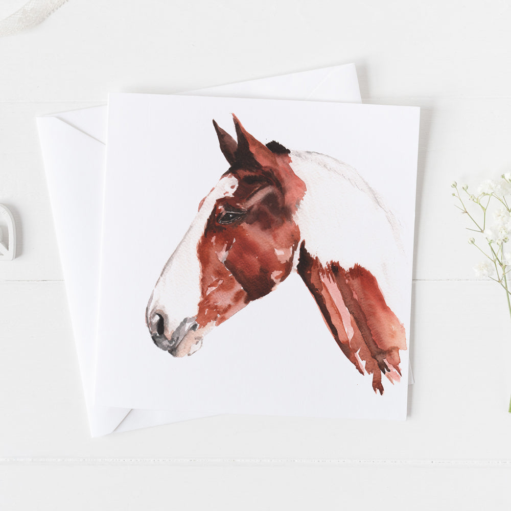 Horse Greeting Card