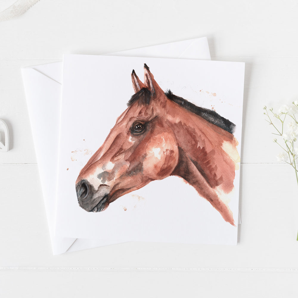 Horse Greeting Card