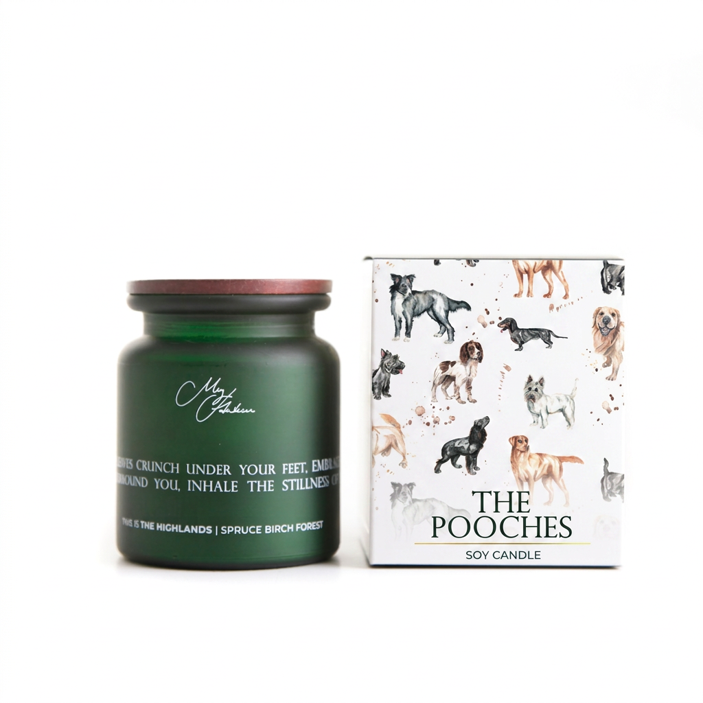 The Pooches - Dogs Design Candle