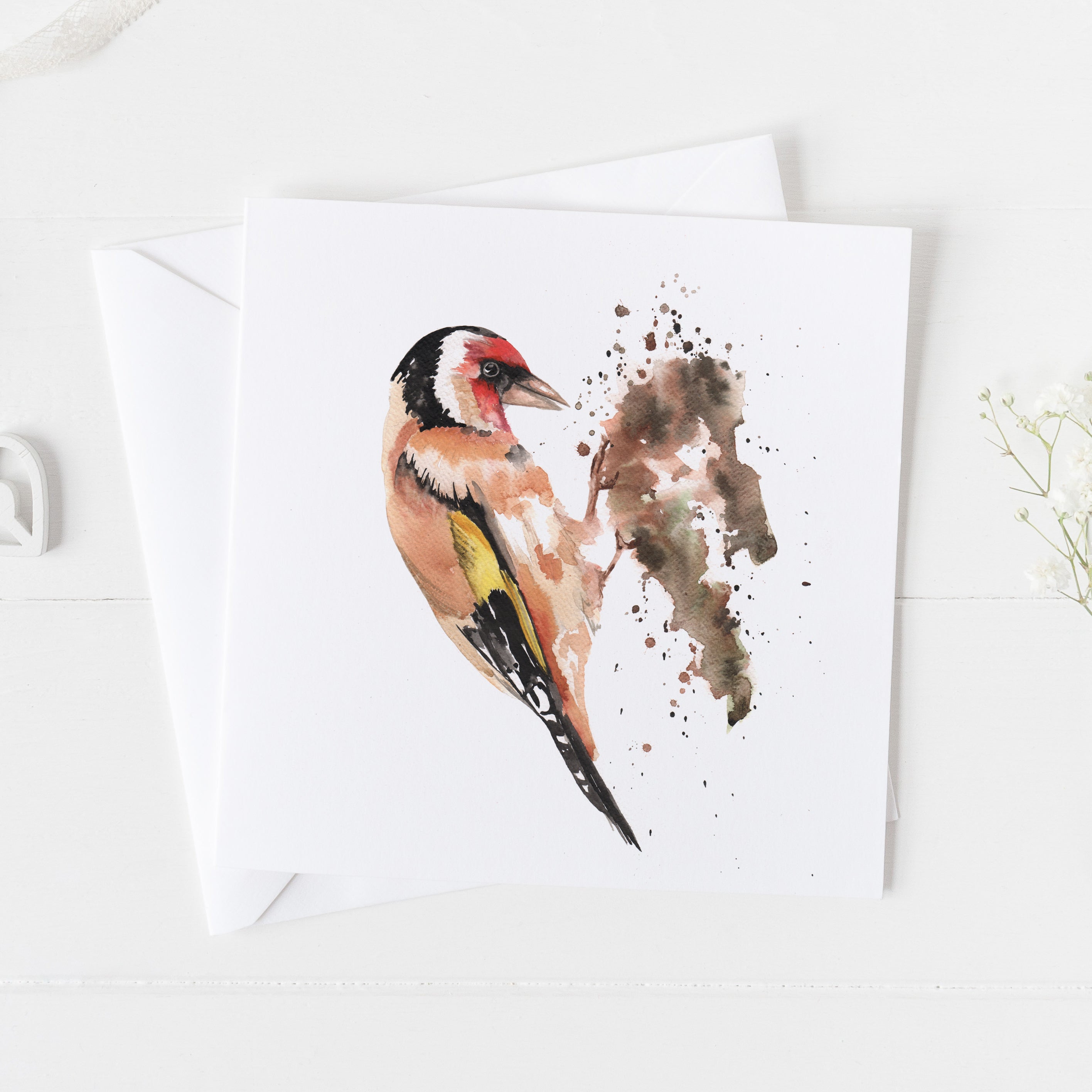 Gold Finch Card