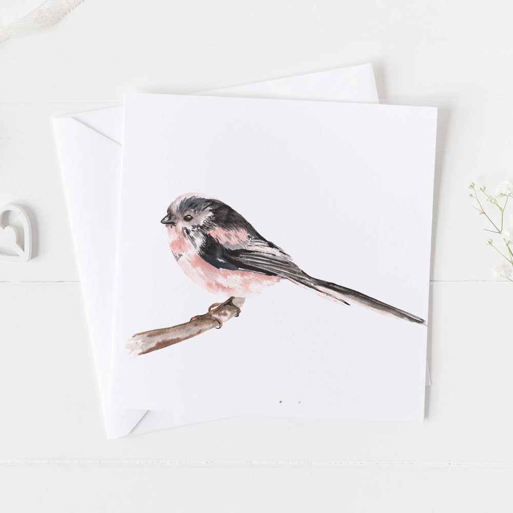 Long Tailed Tit Card