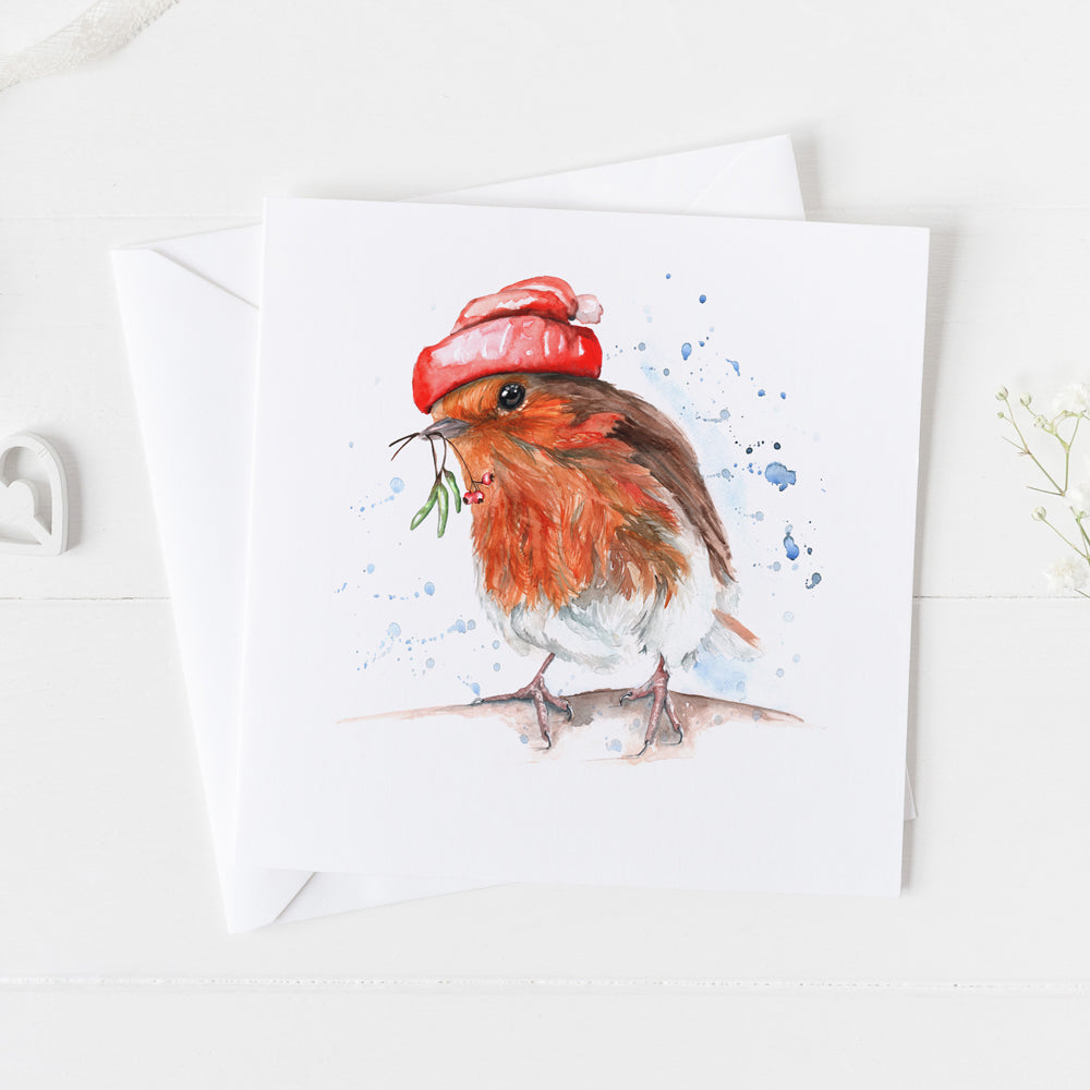 Robin Christmas Card