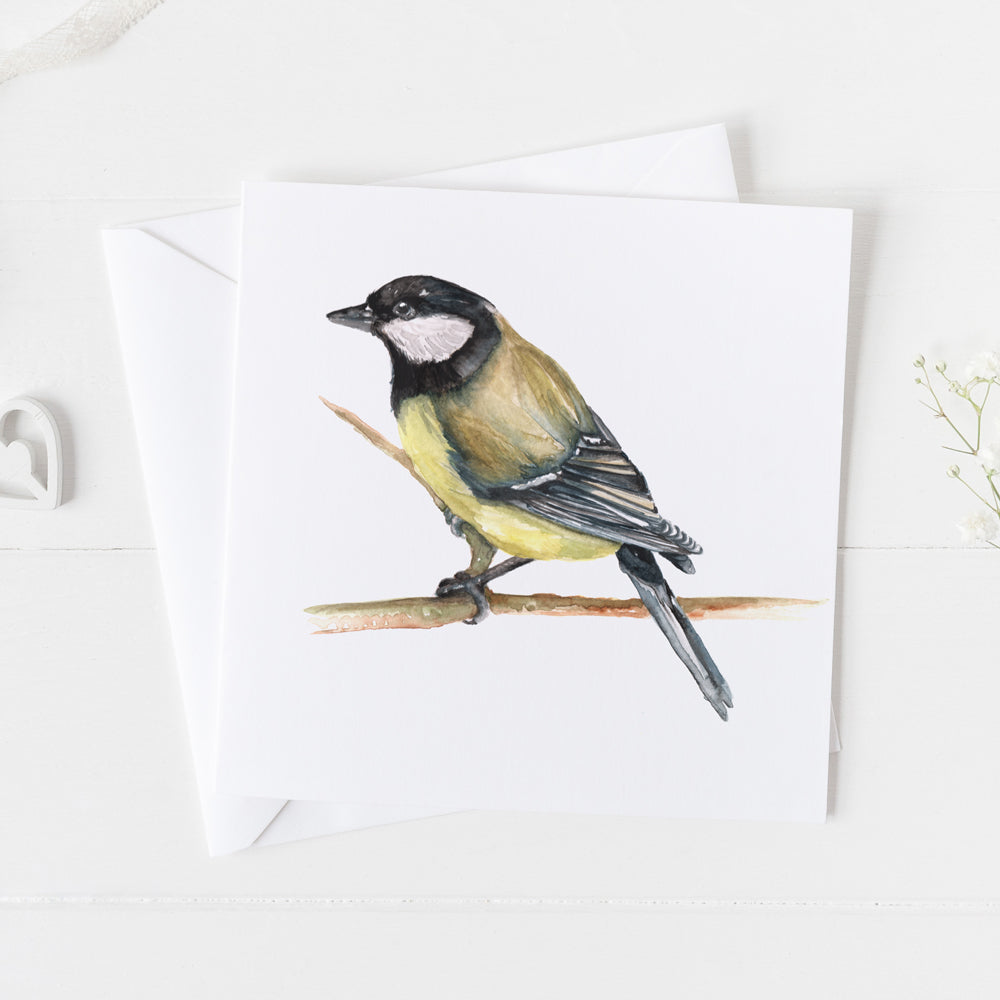 Grey Tit Card