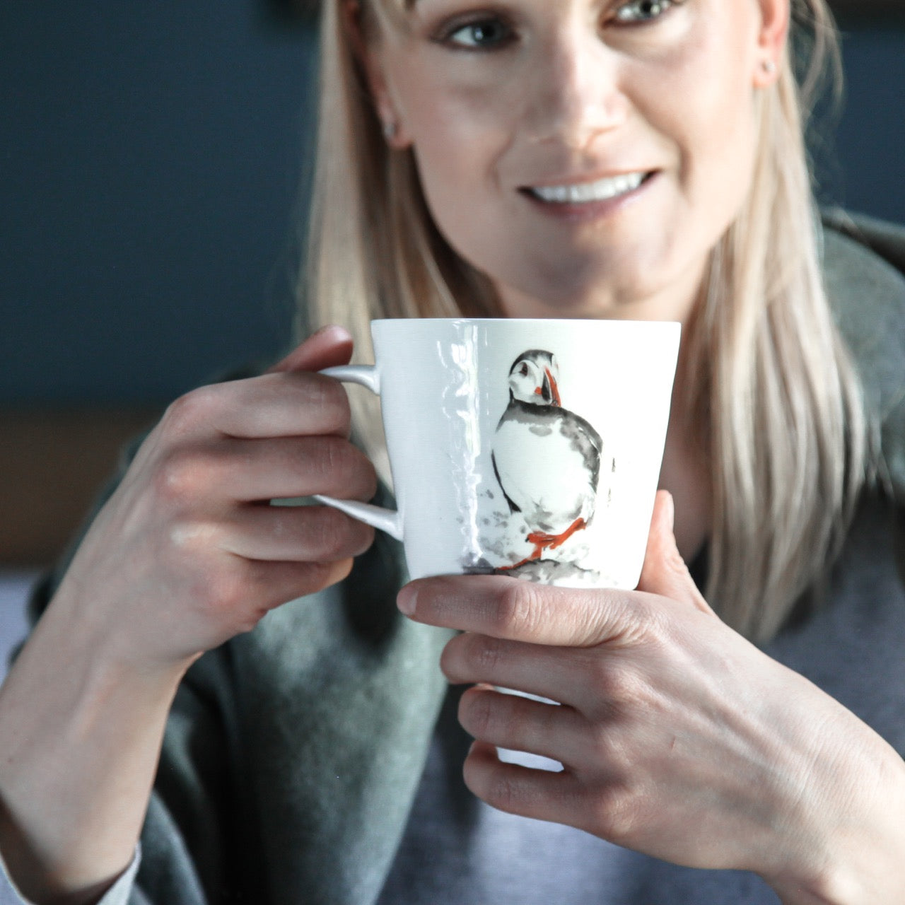 The Coast – Puffin Design New Bone China Mug