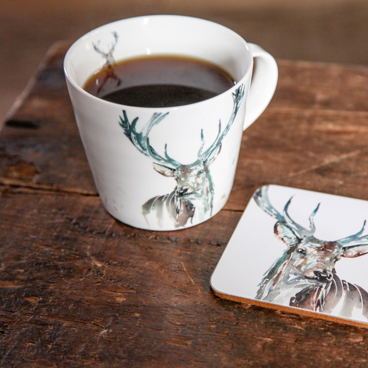 Stag Design New Bone China Mug