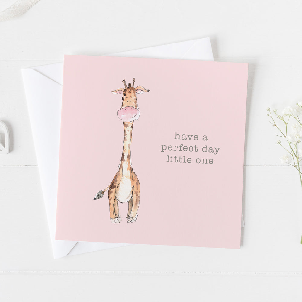 PERFECT DAY, GIRAFFE DESIGN