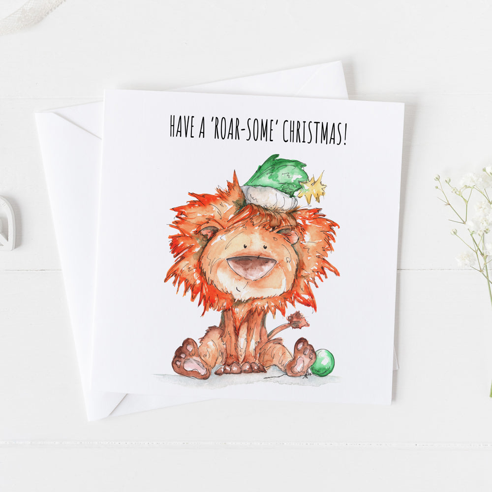 'Have A Roar-Some Christmas’ Card