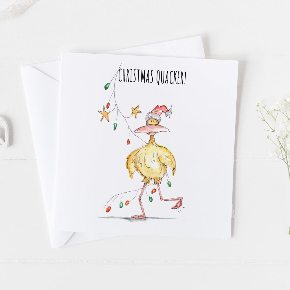 'Christmas Quacker’ Card
