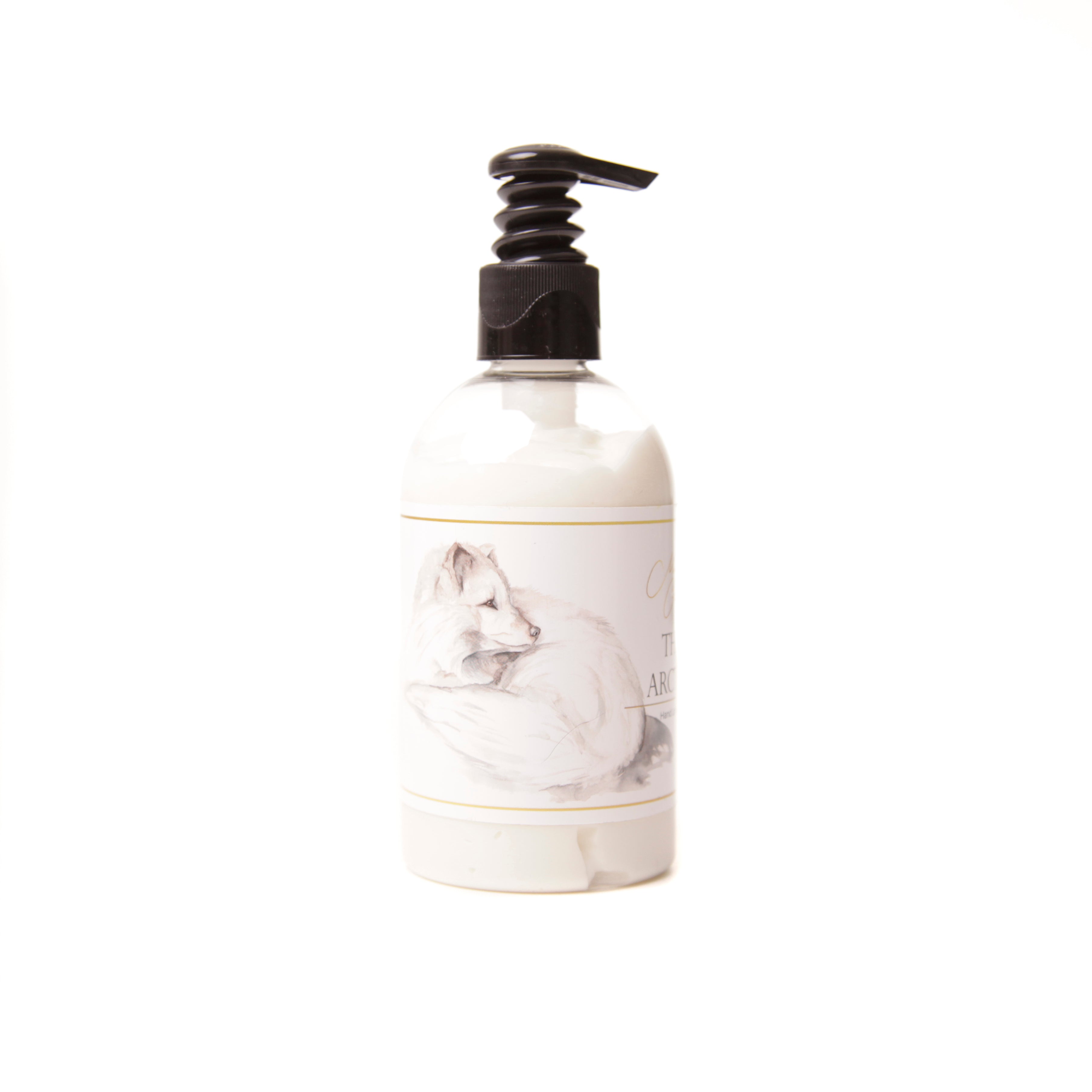 The Arctic' Hand Lotion with Arctic Fox Design