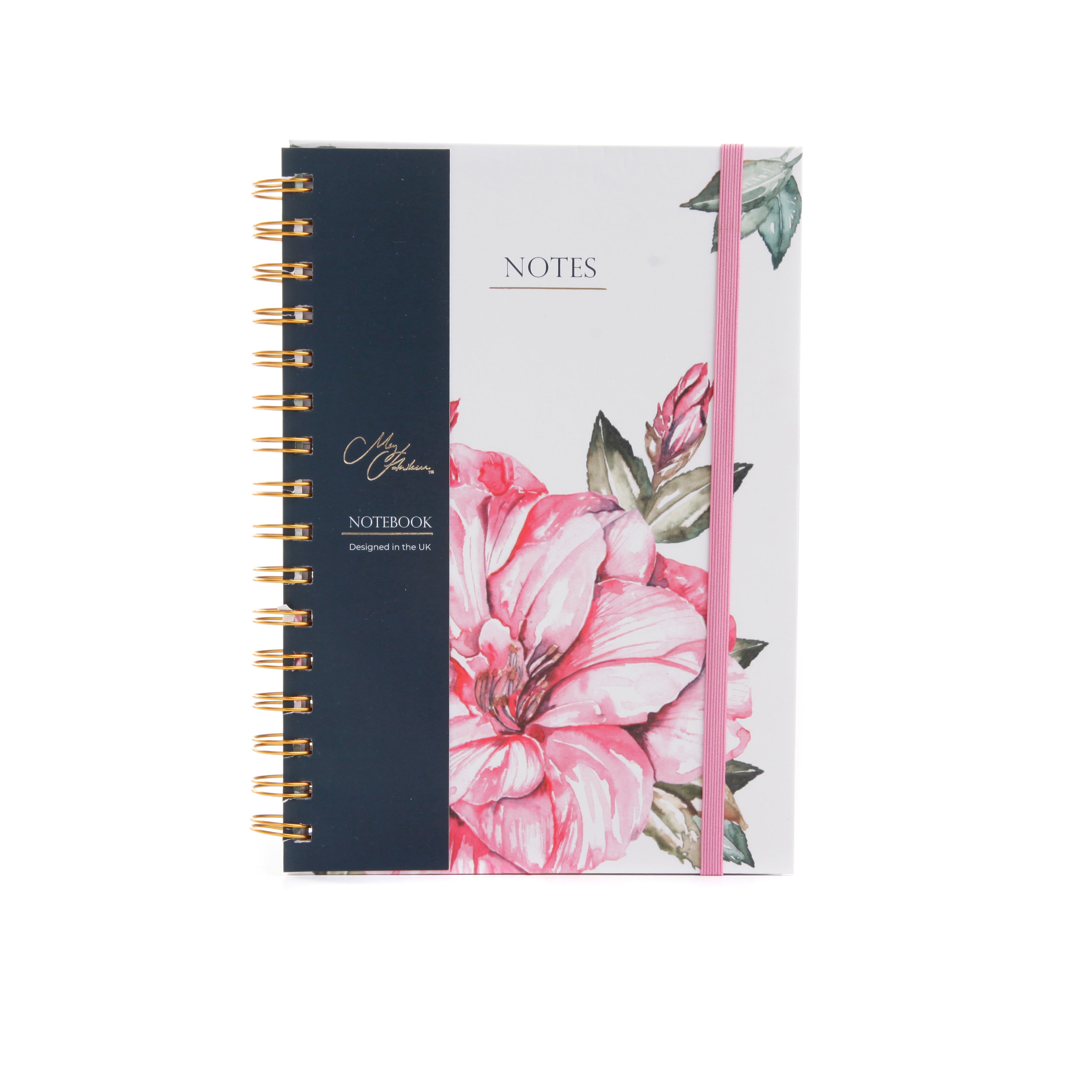 The Blooms Watercolour Design A5 Notebook