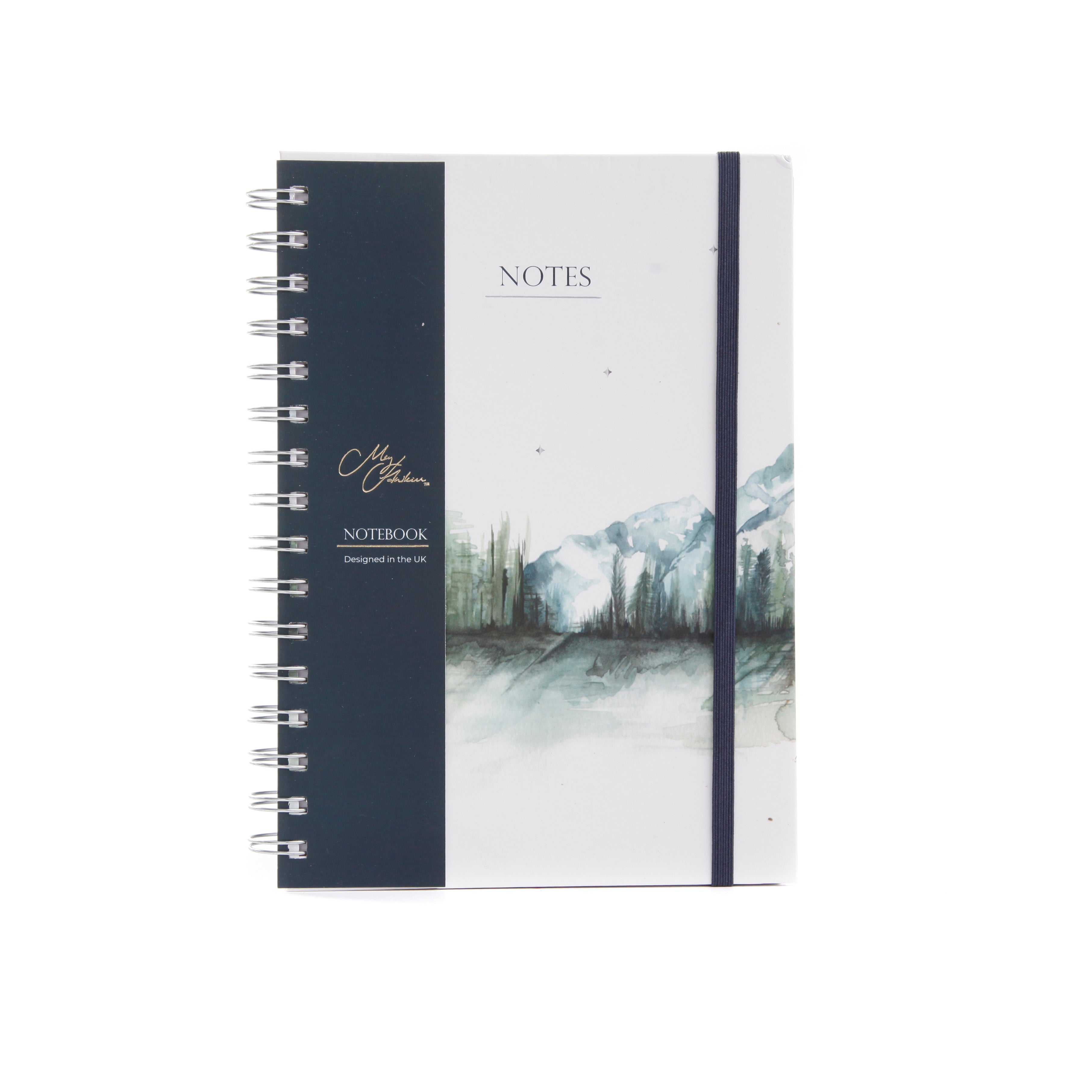 The Winter Watercolour Design A5 Notebook