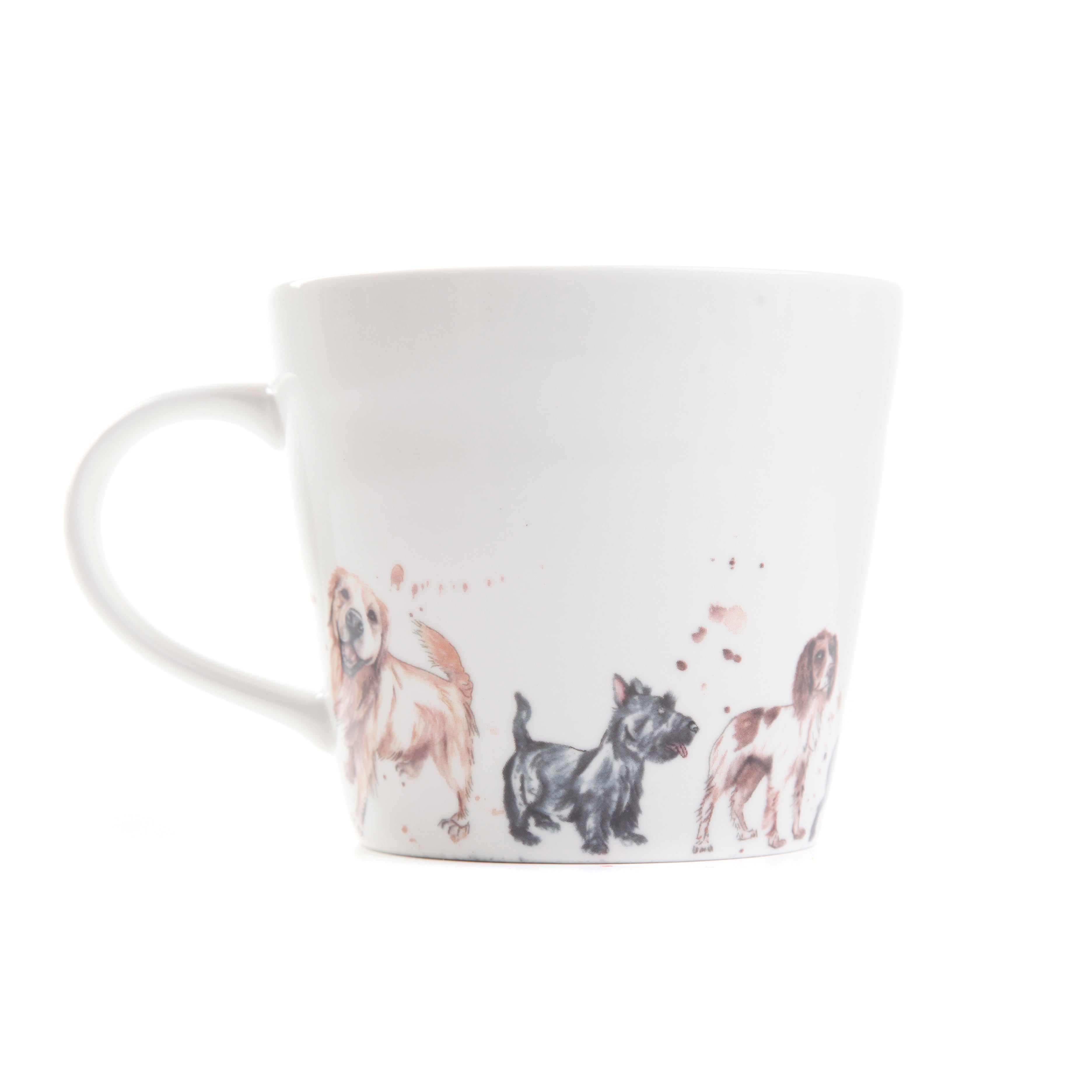 The Pooches - Dogs Design Bone China Mug