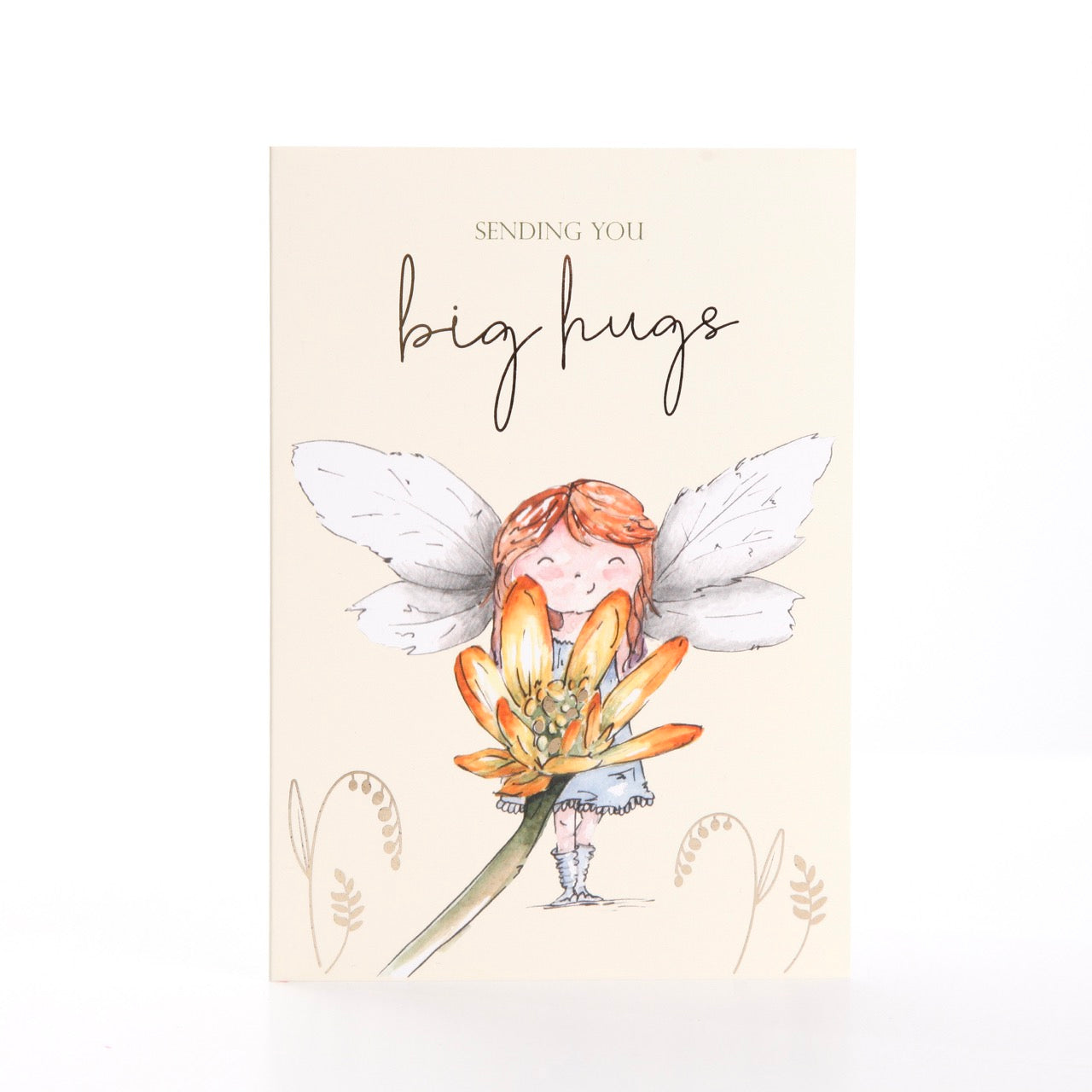 Sending Big Hugs Fairy Card