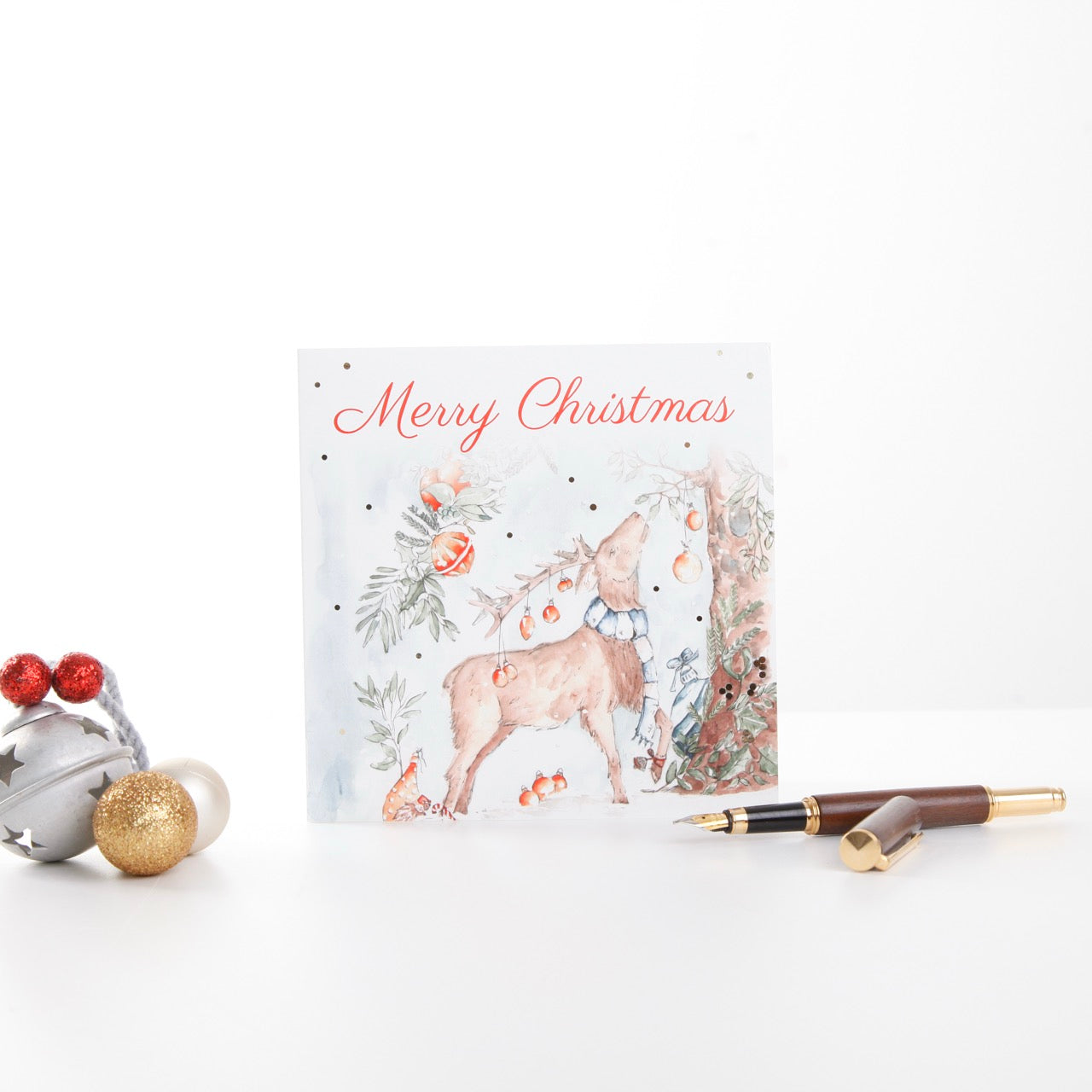 Lingen Davies Charity Festive stag Card
